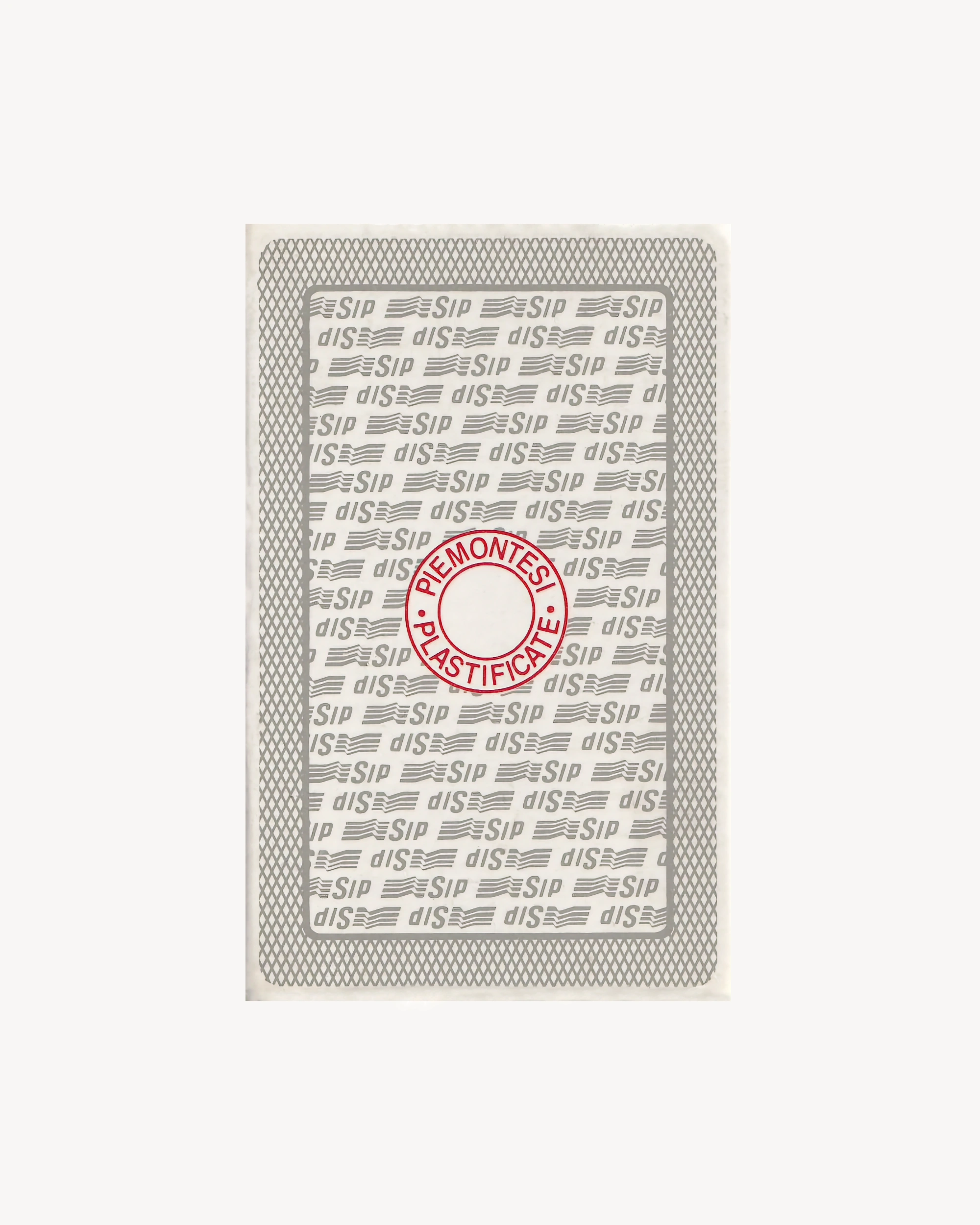 Playing Cards SIP 194 Playing Cards Dal Negro