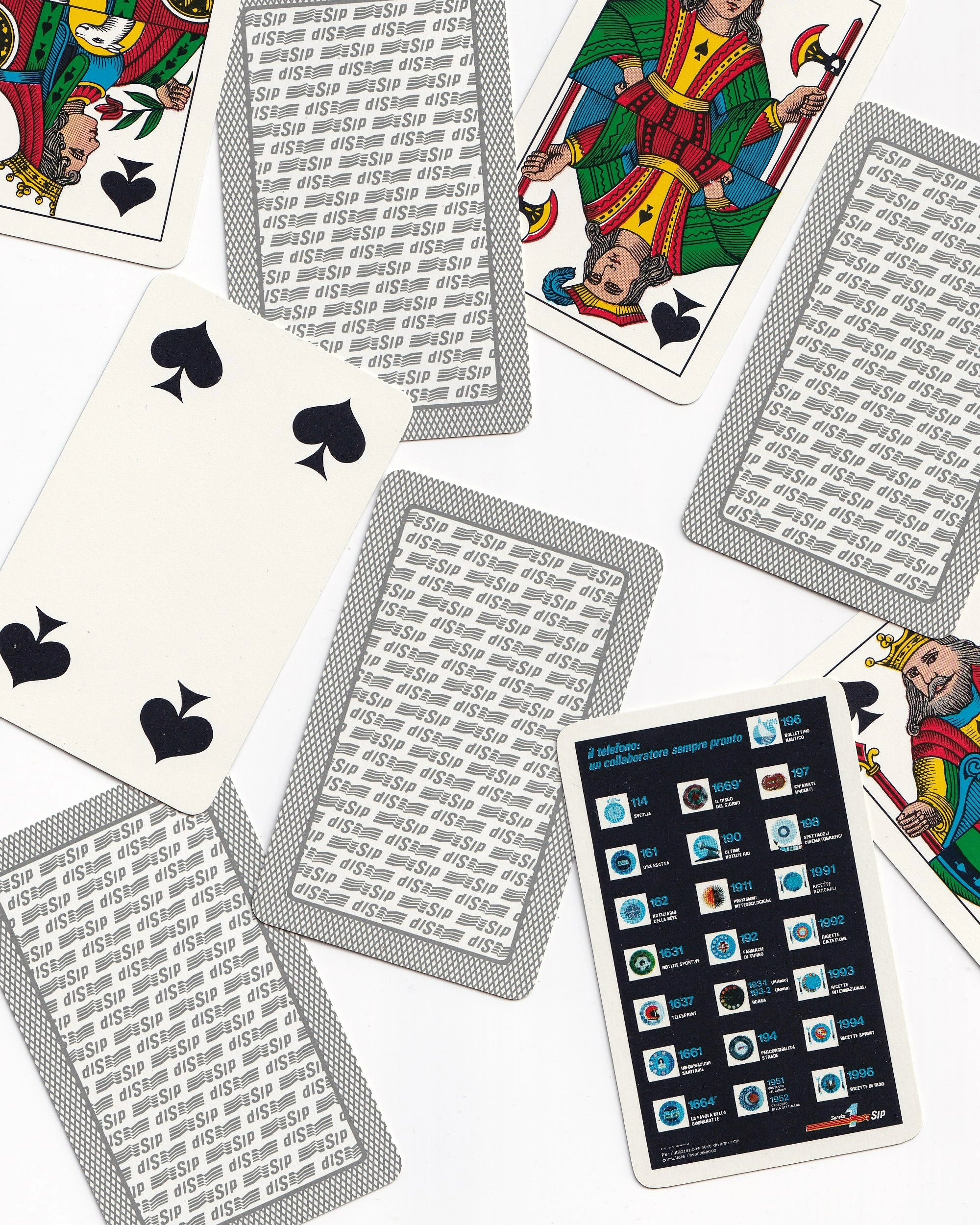 Playing Cards SIP 194 Playing Cards Dal Negro