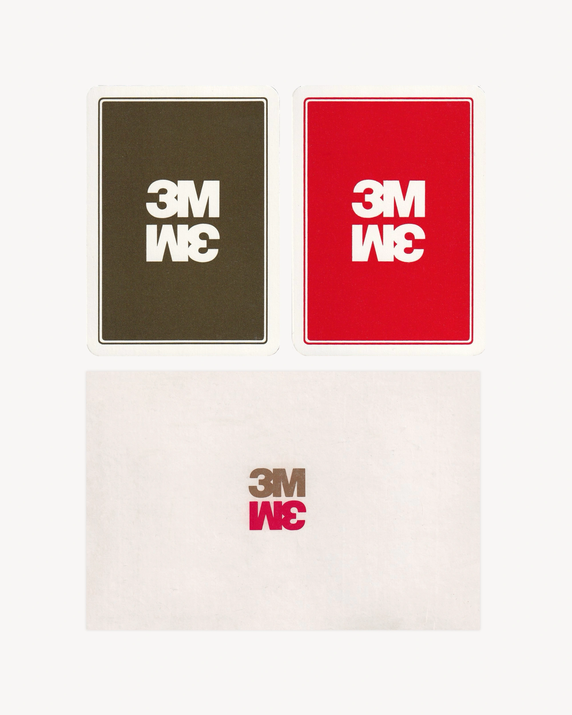 Playing Cards "3M" Playing Cards 3M