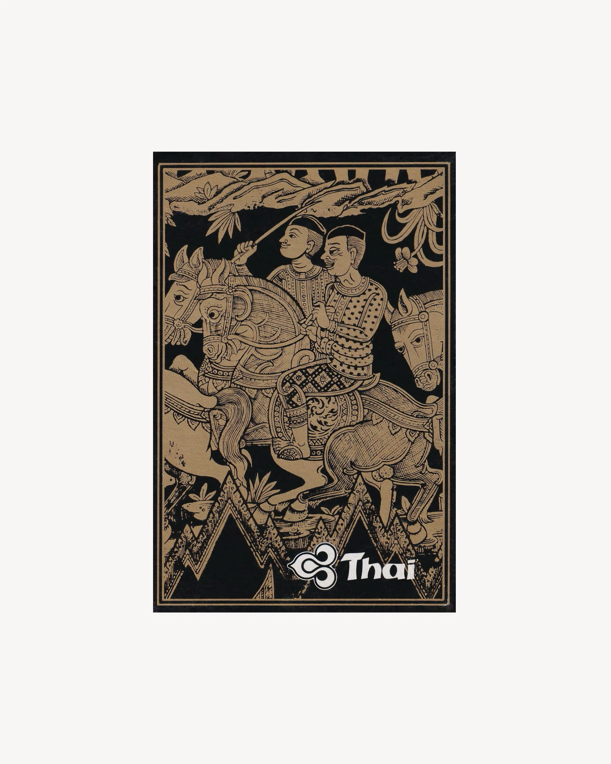 Playing Cards Thai Airways