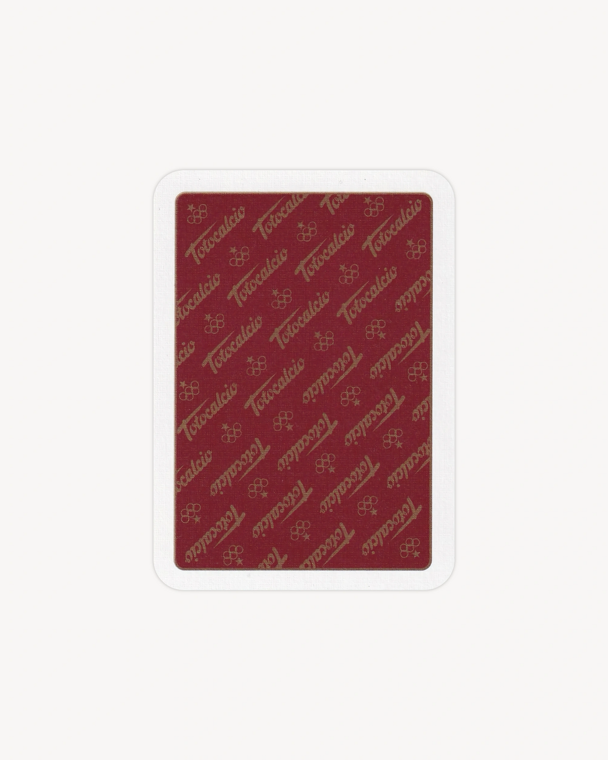 Playing Cards "Totocalcio"