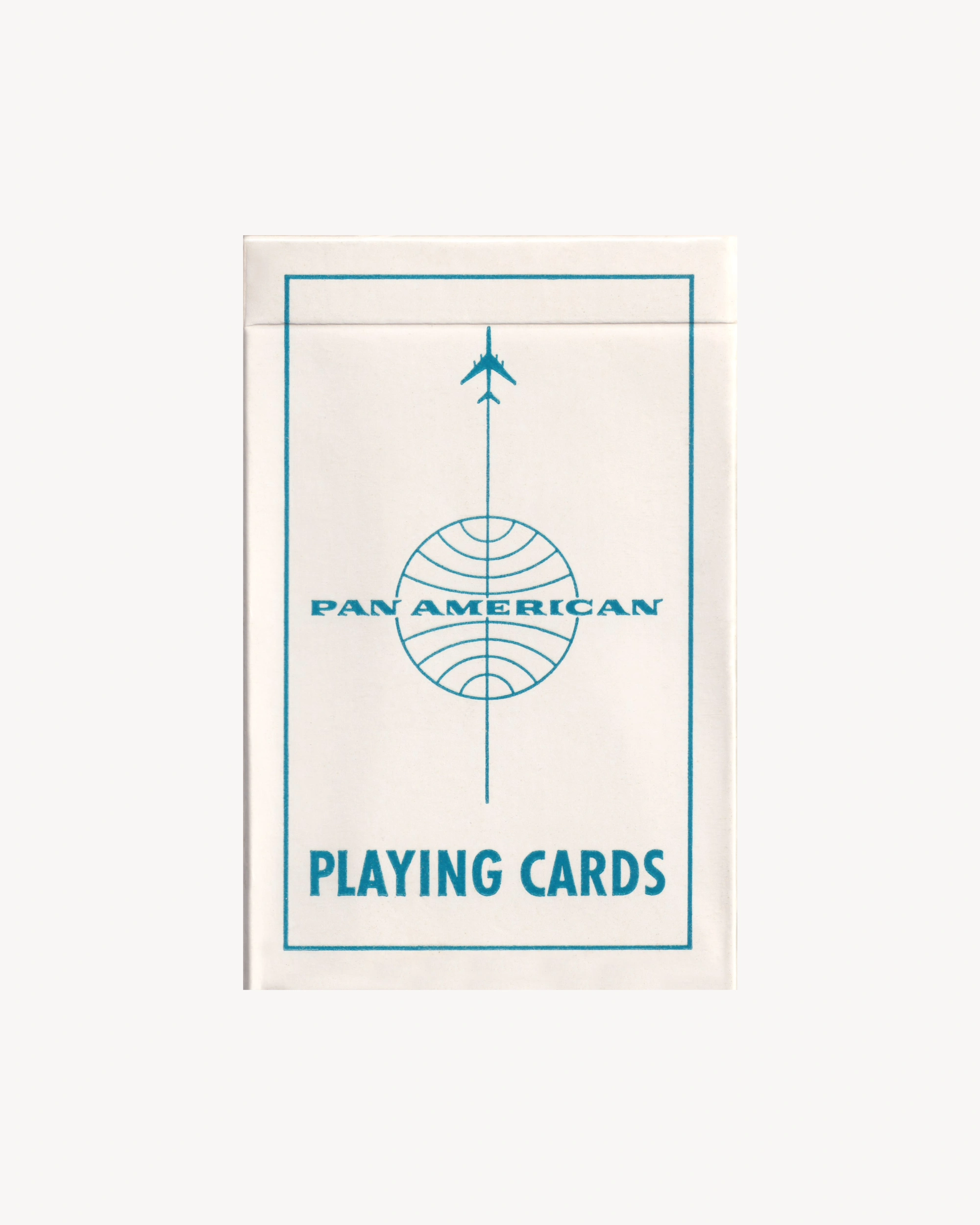 Playing Cards “PAN AM” White Playing Cards PAN AM