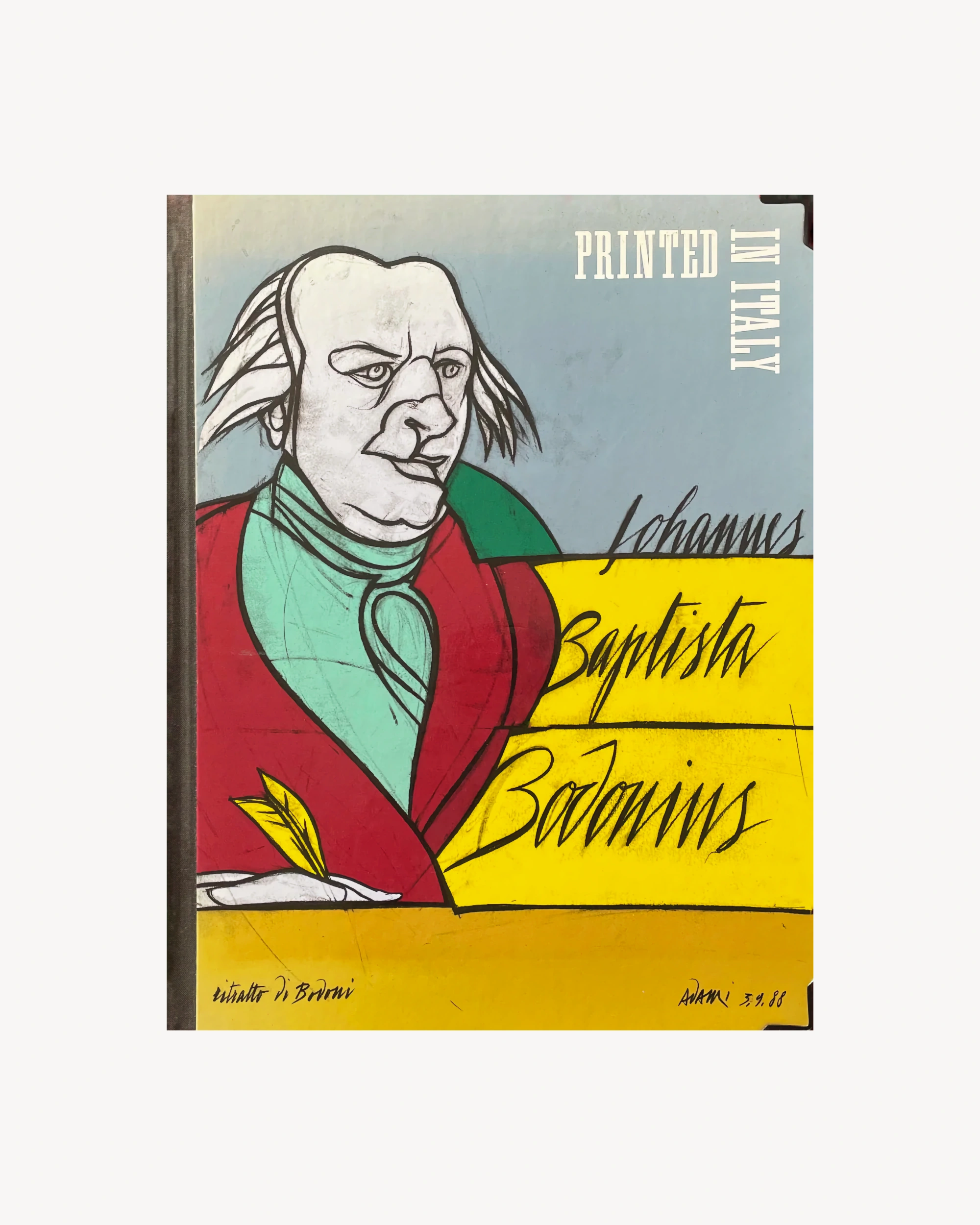 Printed in Italy - Pasca Vanni 1989 Old Books Associazione Nazionale Italiana Industrie Grafiche