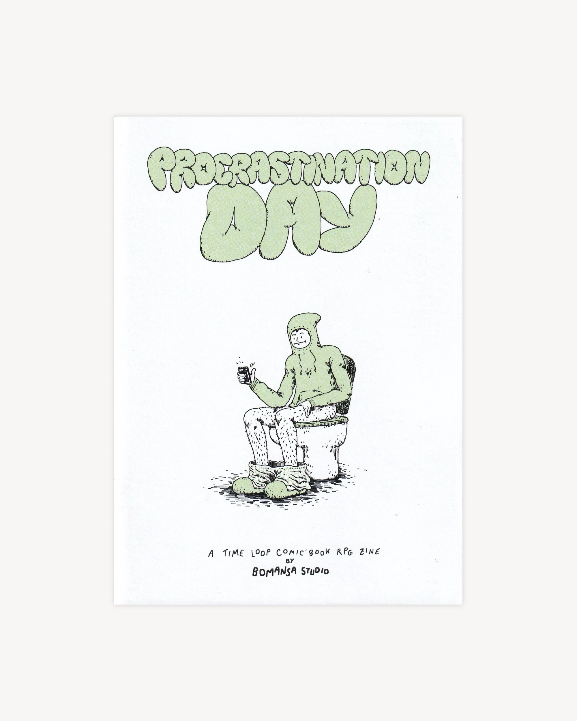 Procrastination Day - Bomansa Studio - English Mags & Zines Bomansa Studio