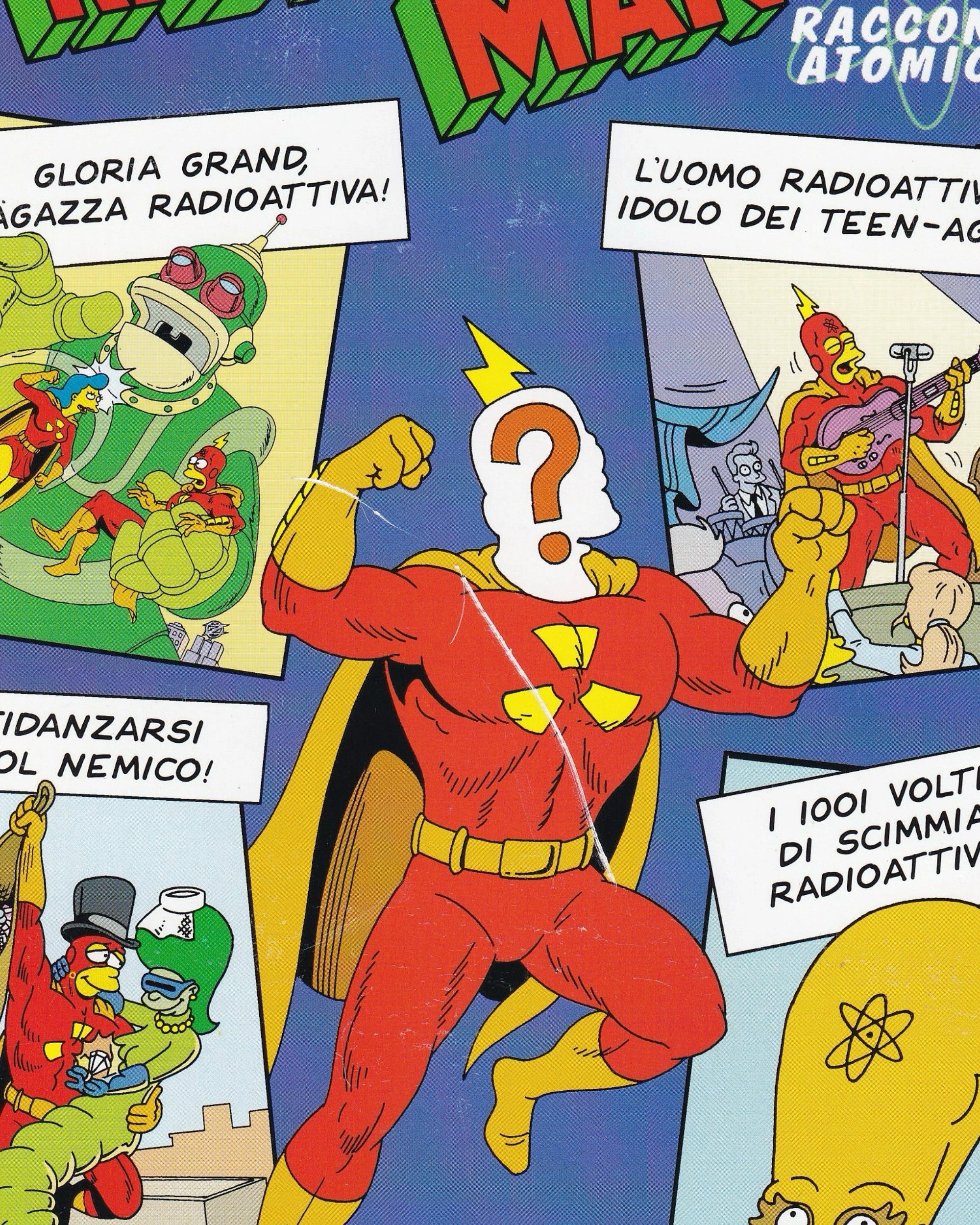 Radioactive Man - 5 Racconti Atomici! 1999 Comics Comics Bongo Group