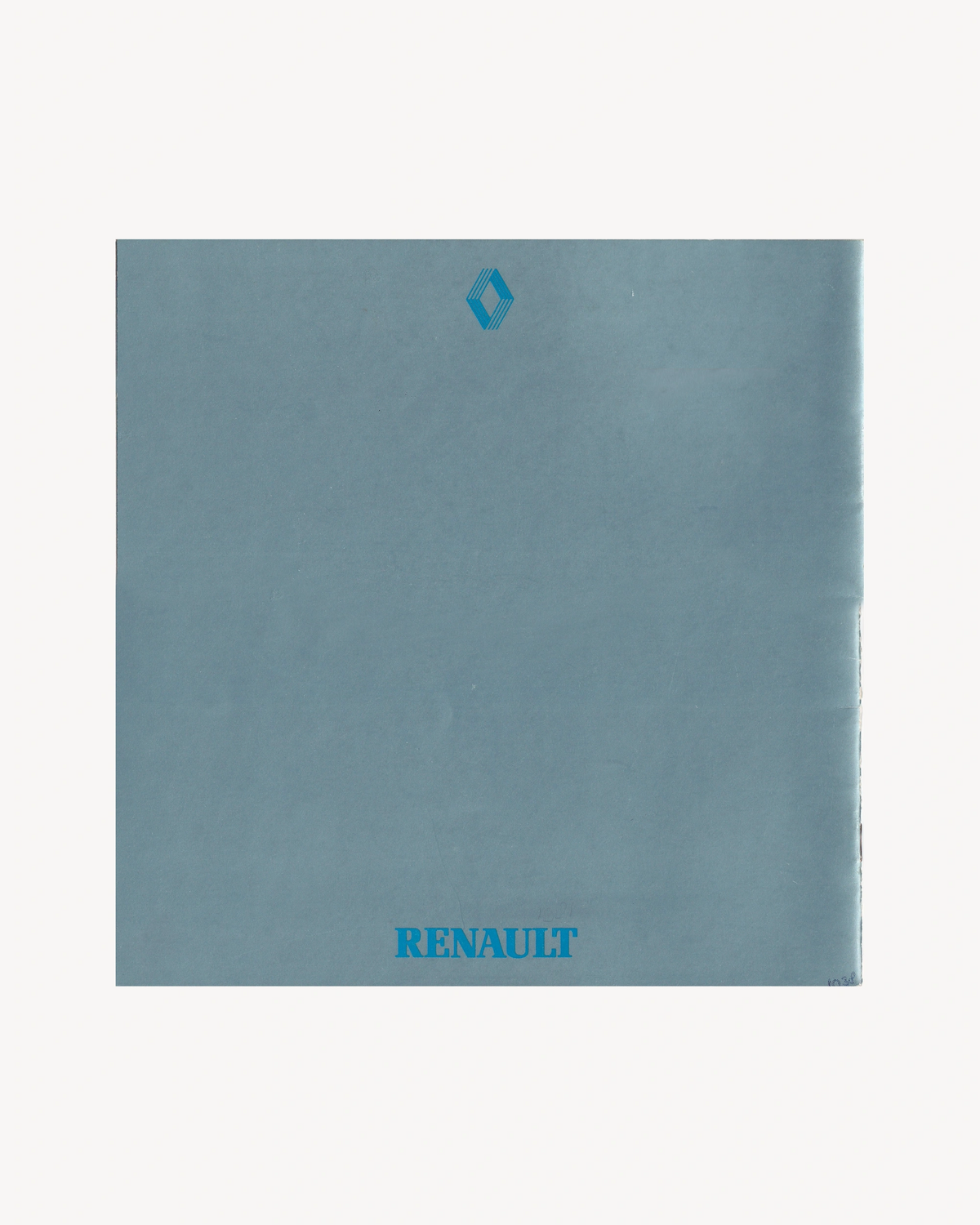 Renault 18 Turbo Catalogue Catalogues Renault