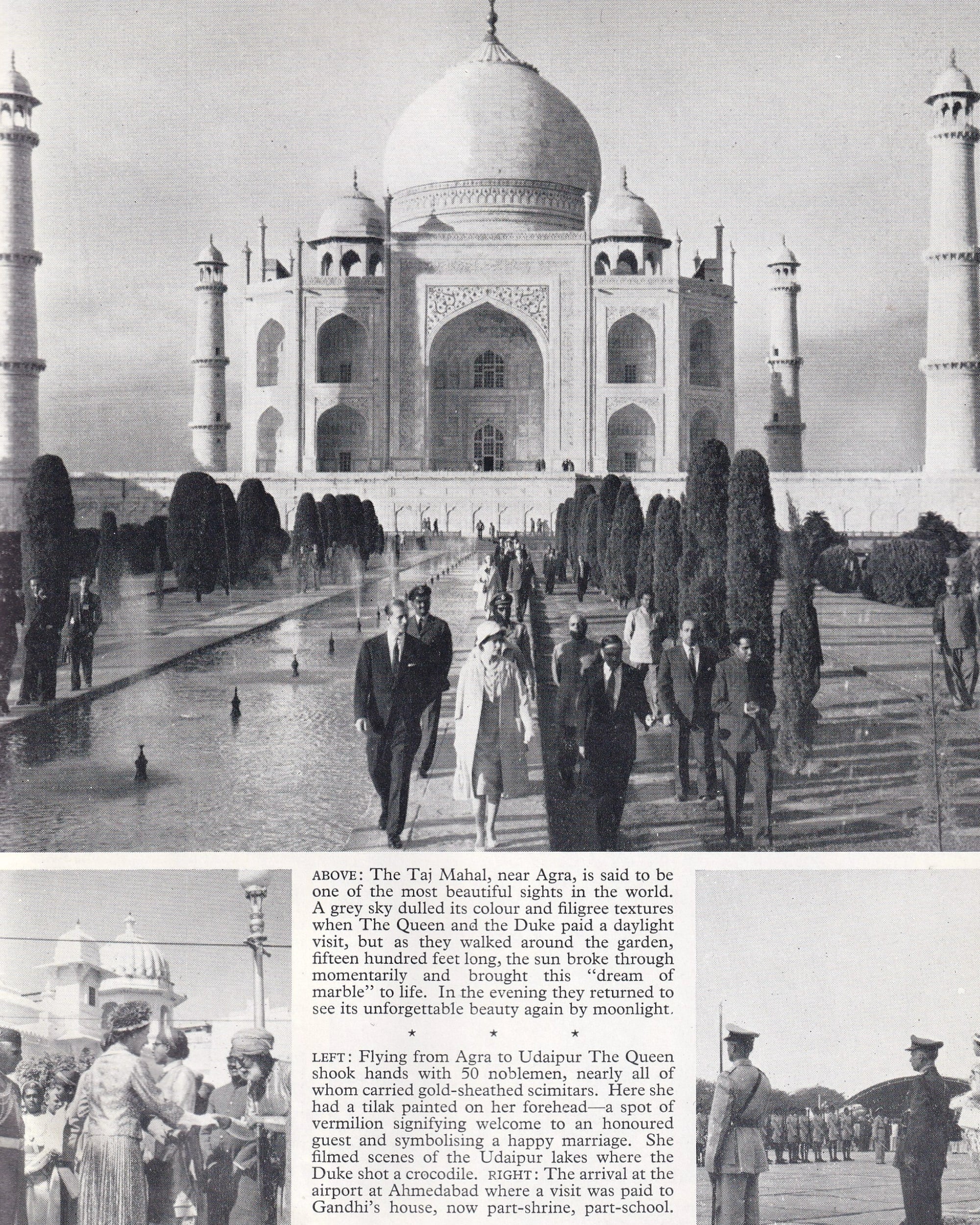 Royal Tour of India and Pakistan Old Books Props!