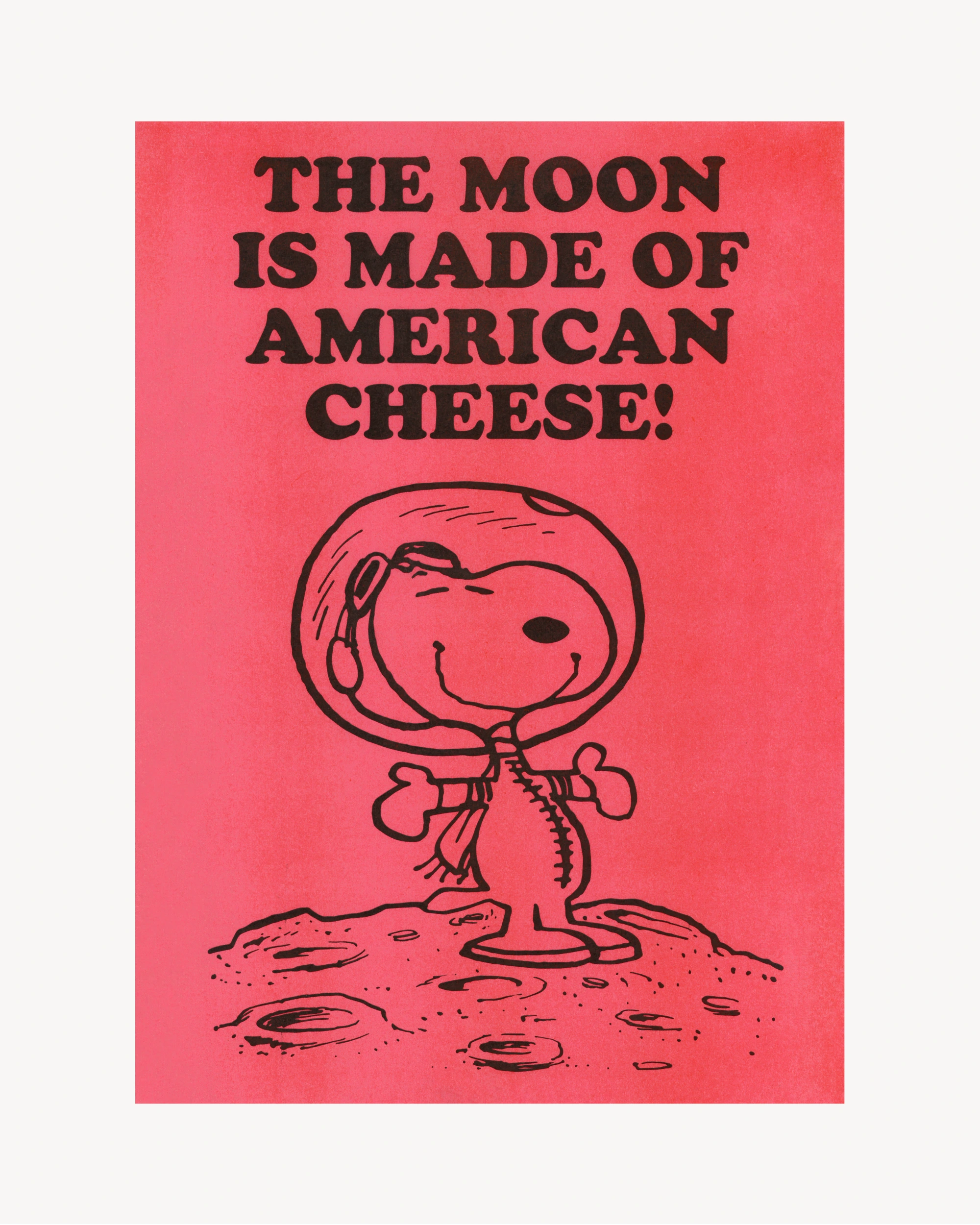 S.E.L.A. - “Snoopy - American Cheese” Risograph Risograph Props!