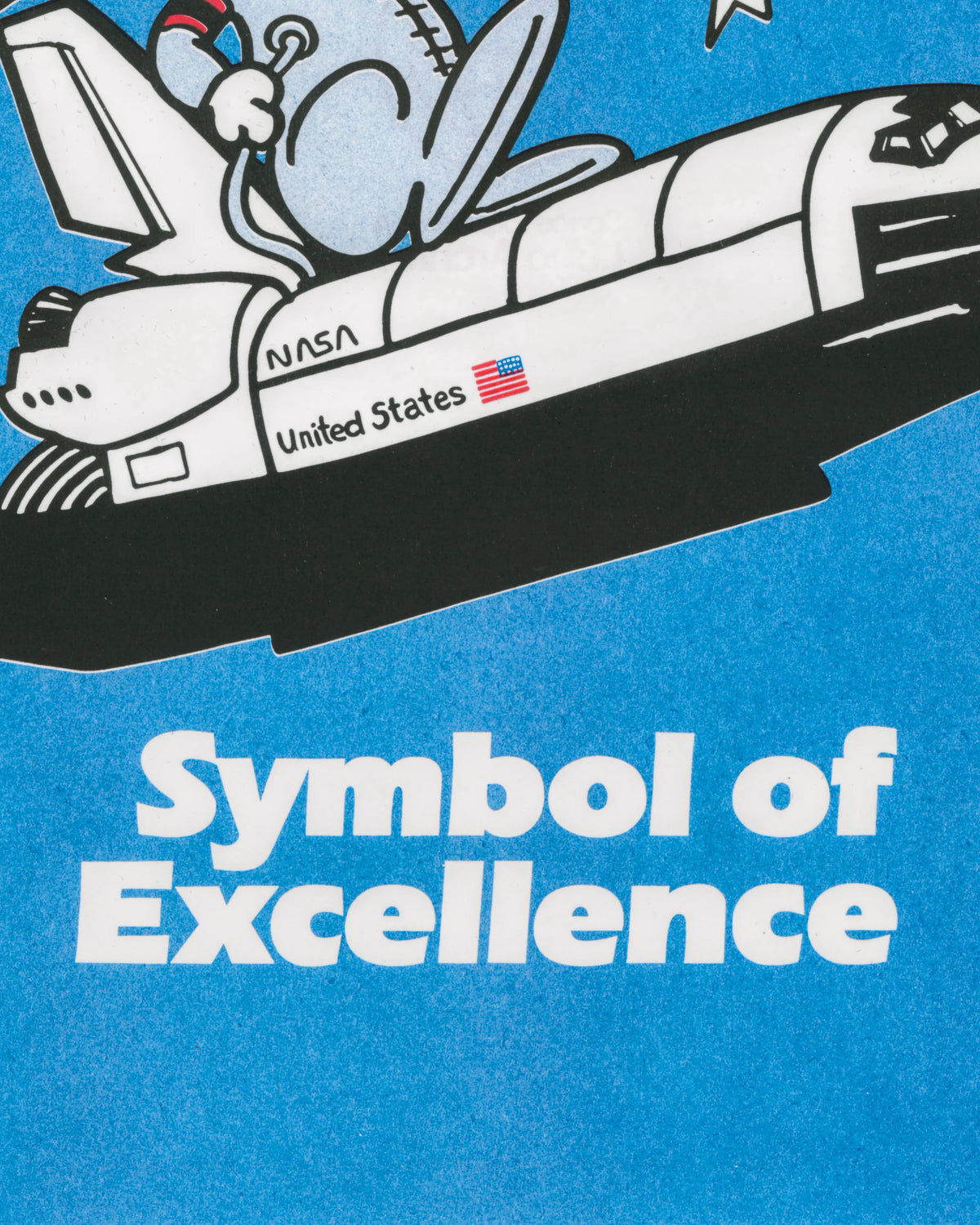 Postcard - S.E.L.A. - “Snoopy - Symbol of Excellence” Risograph
