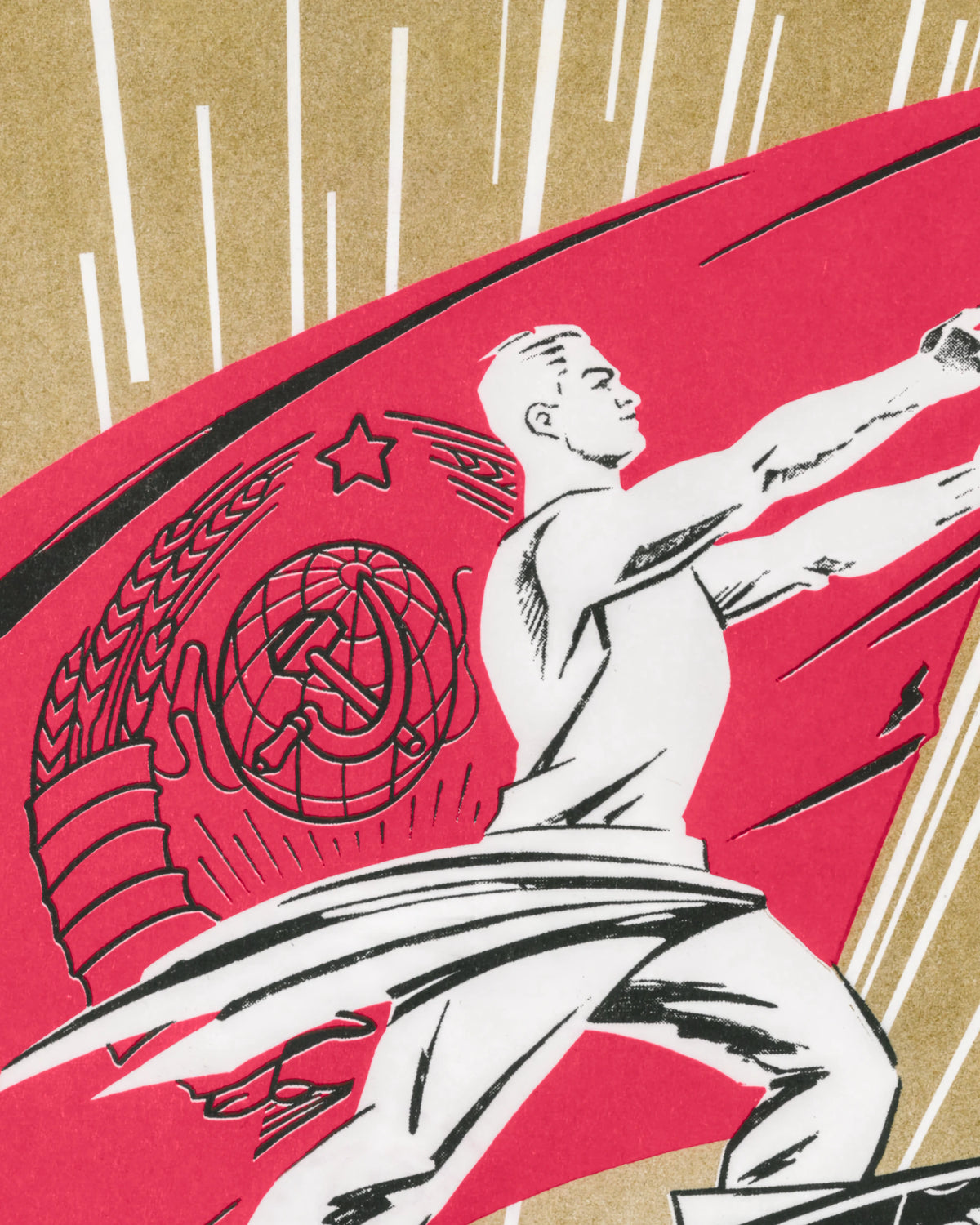 Postcard - S.E.L.A. - “Vostok - 12 April 1961” Risograph