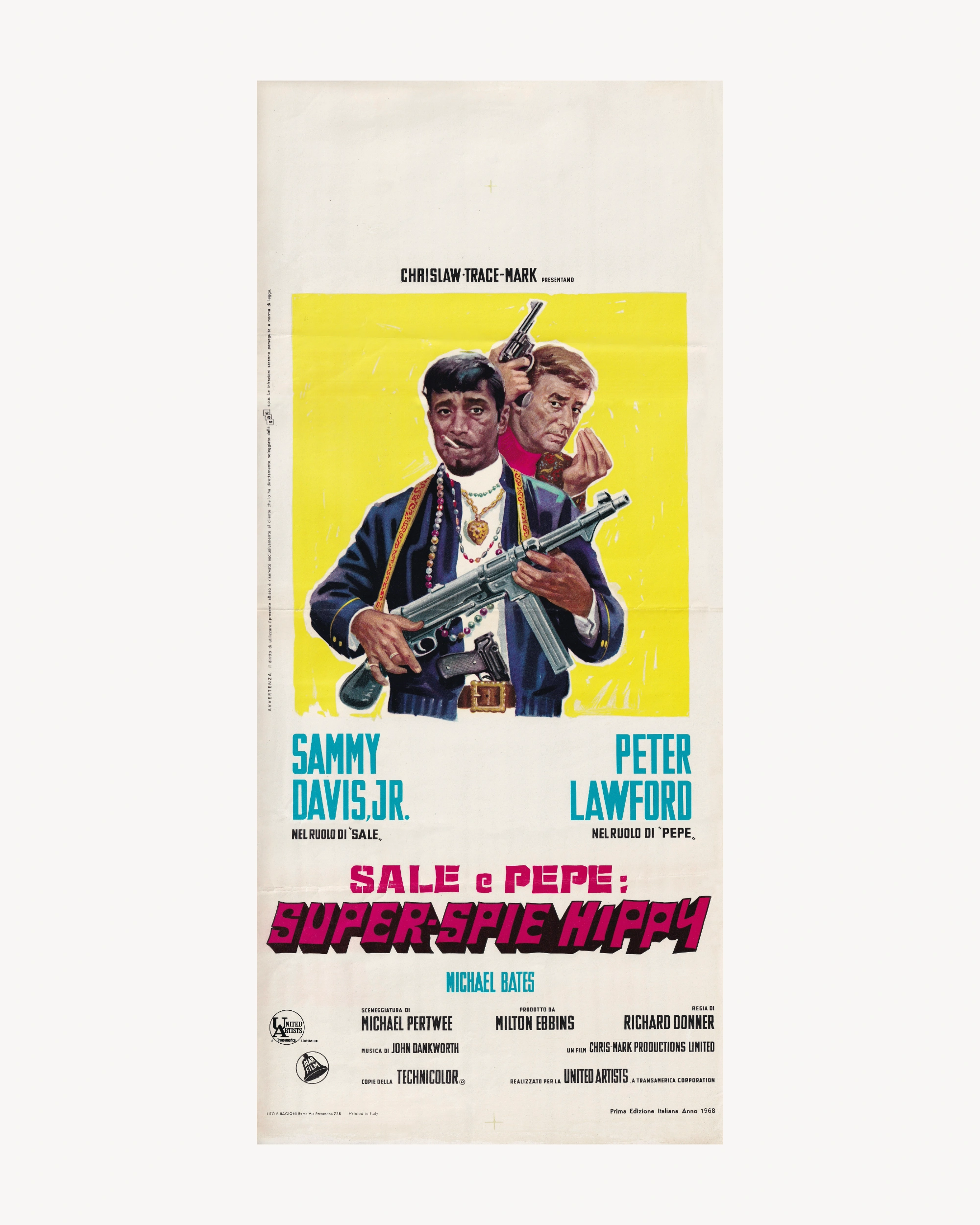 Sale e Pepe: Super Spie Hippi Cinema Posters Props!