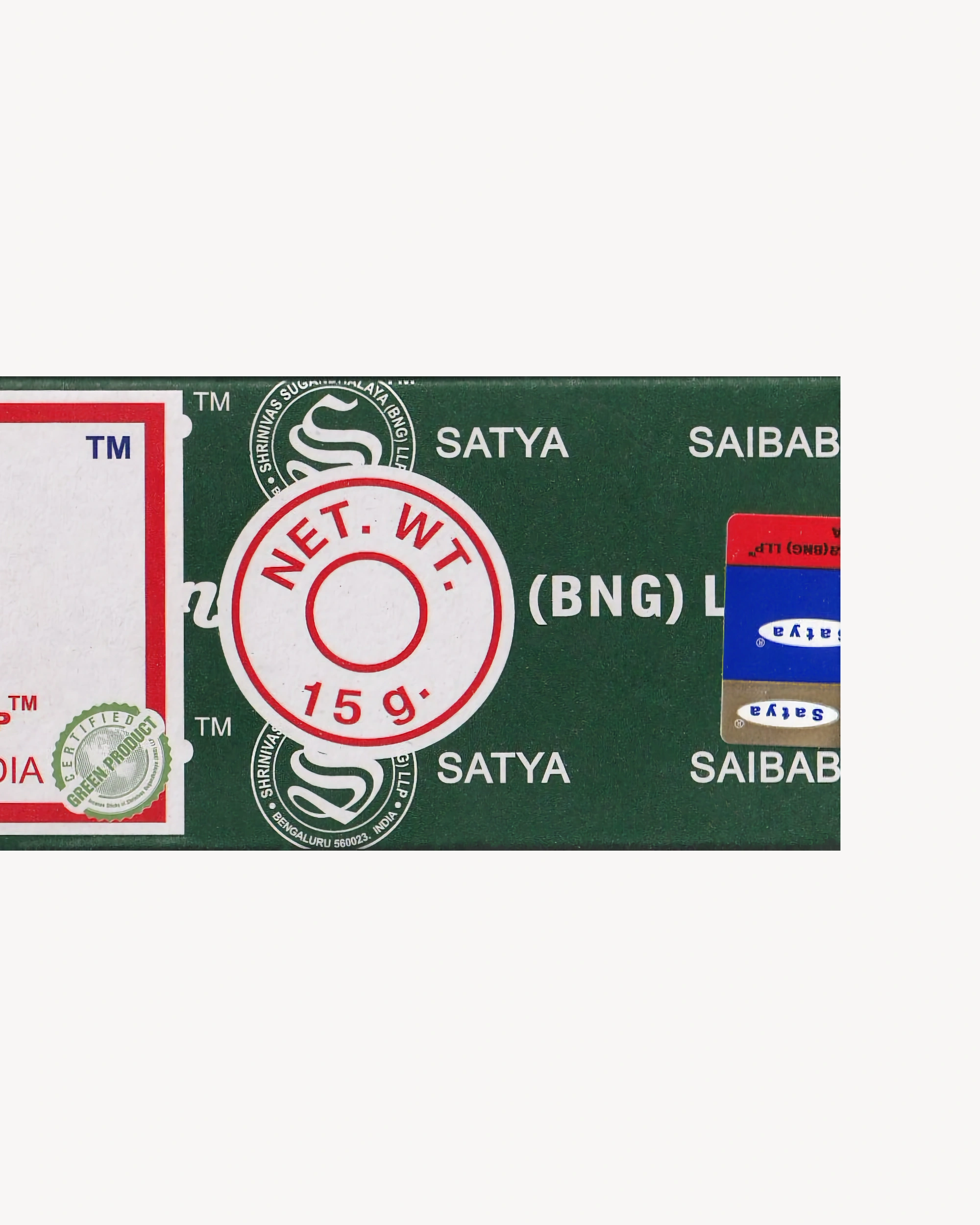 Satya 15g - Jasmine Incense Satya