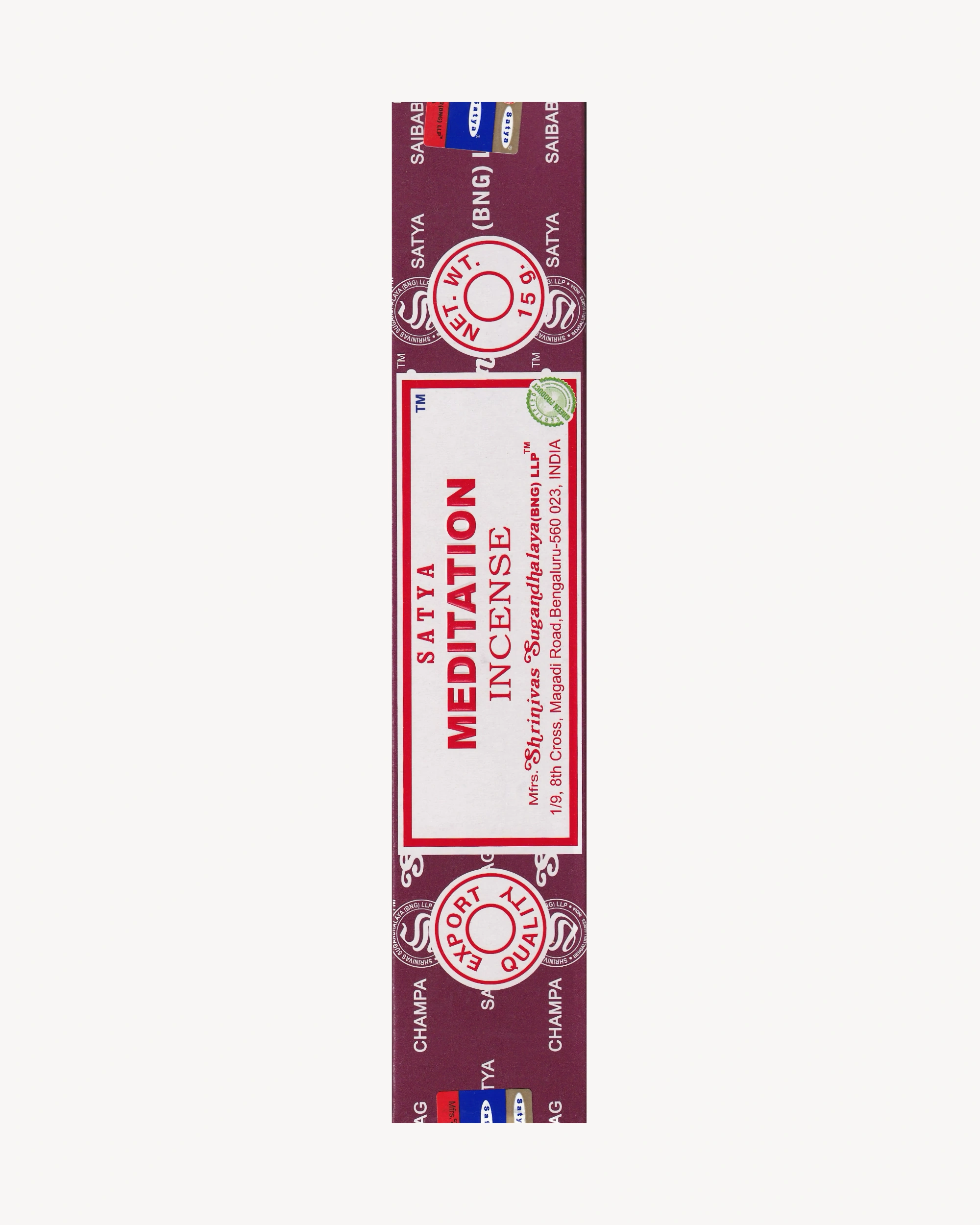 Satya 15g - Meditation Incense Satya