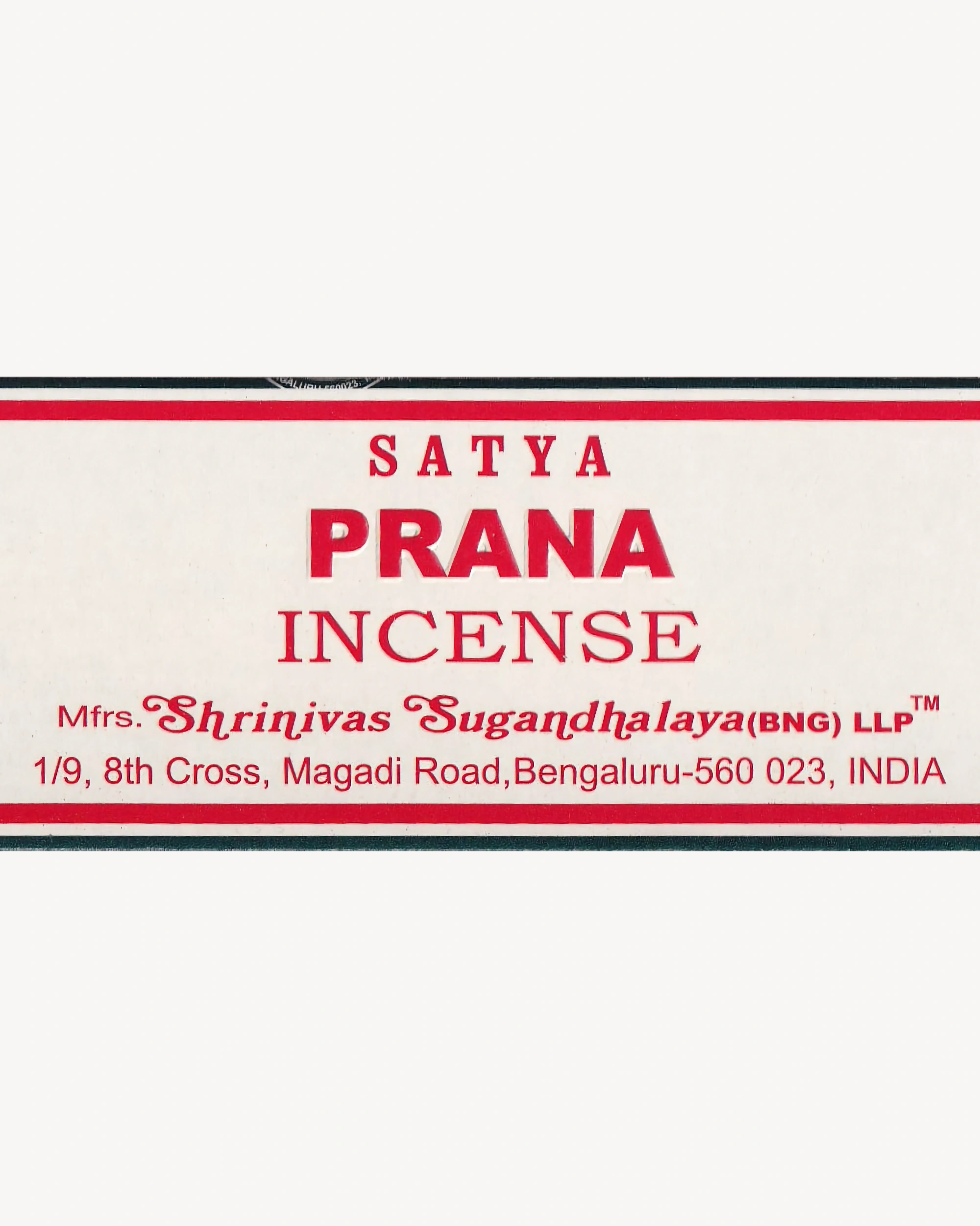 Satya 15g - Prana Incense Satya