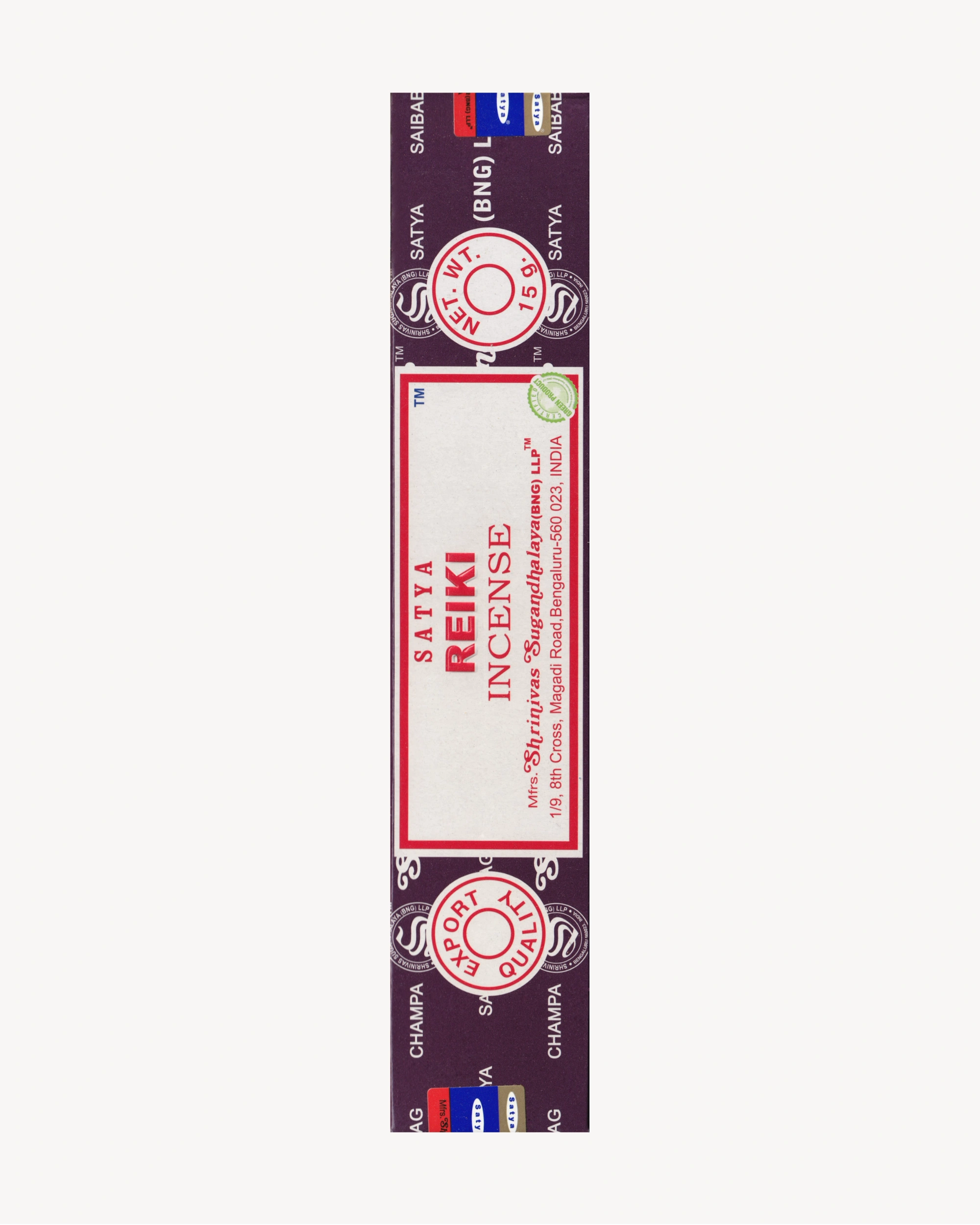 Satya 15g - Reiki Incense Satya