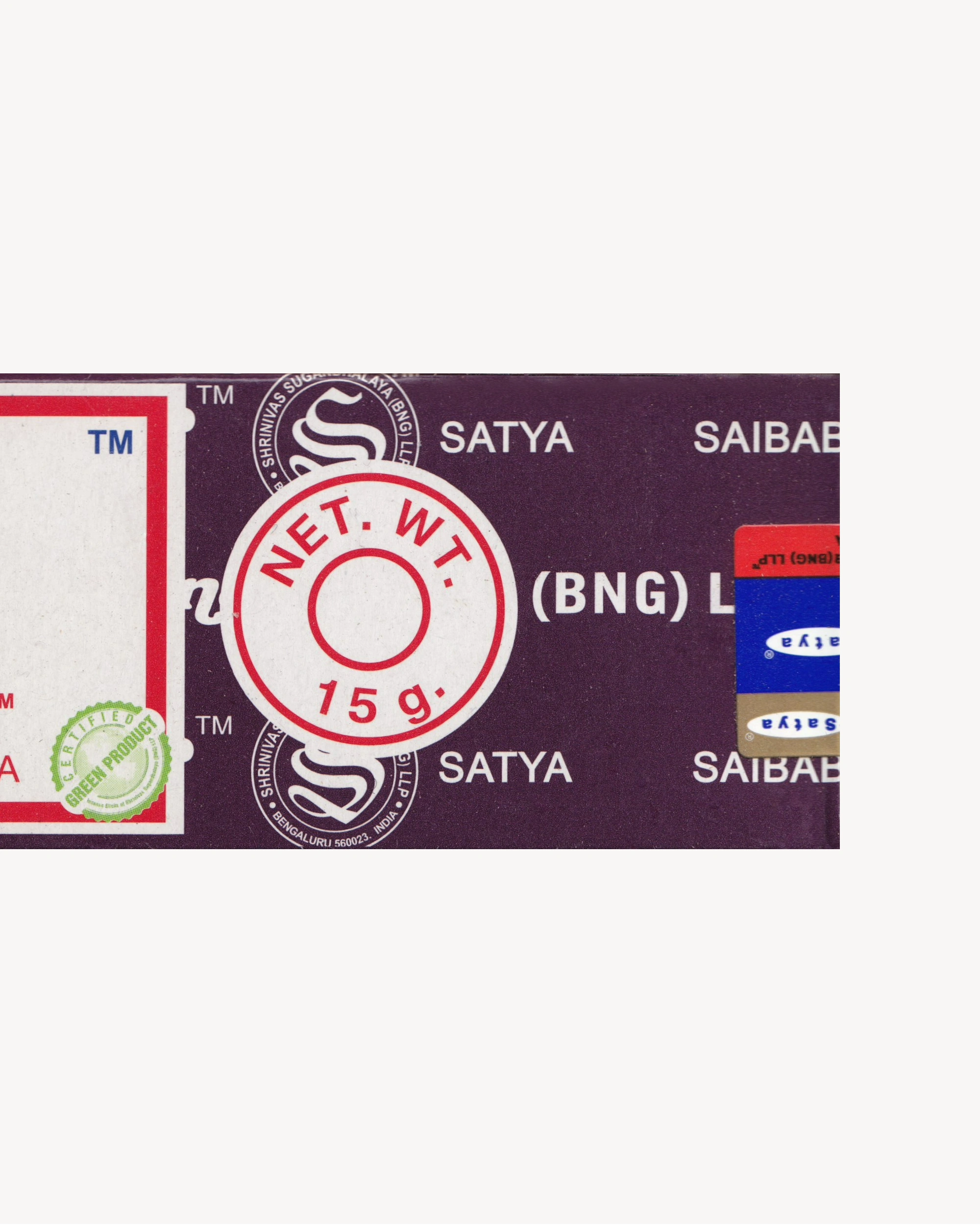 Satya 15g - Reiki Incense Satya