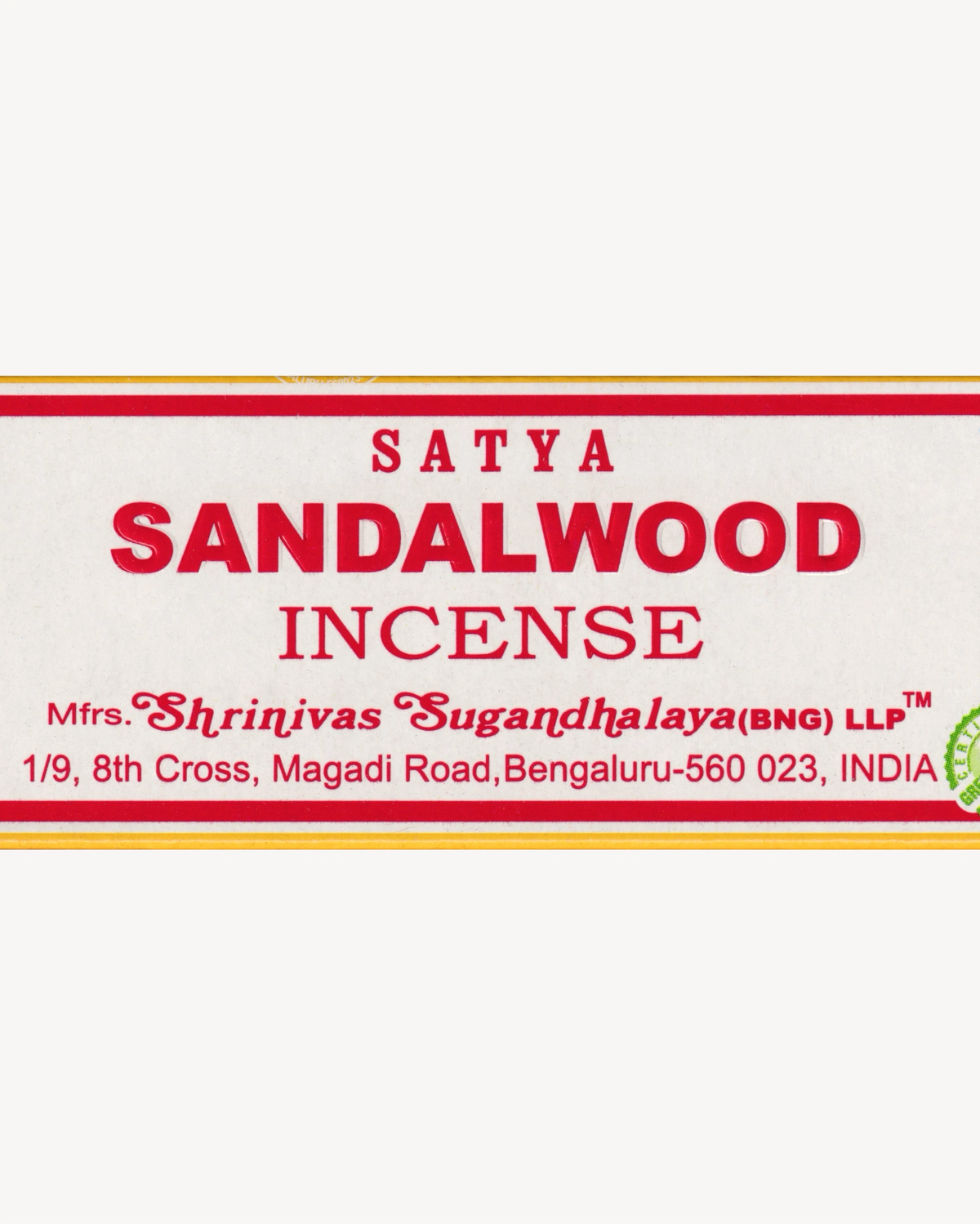 Satya 15g - Sandalwood