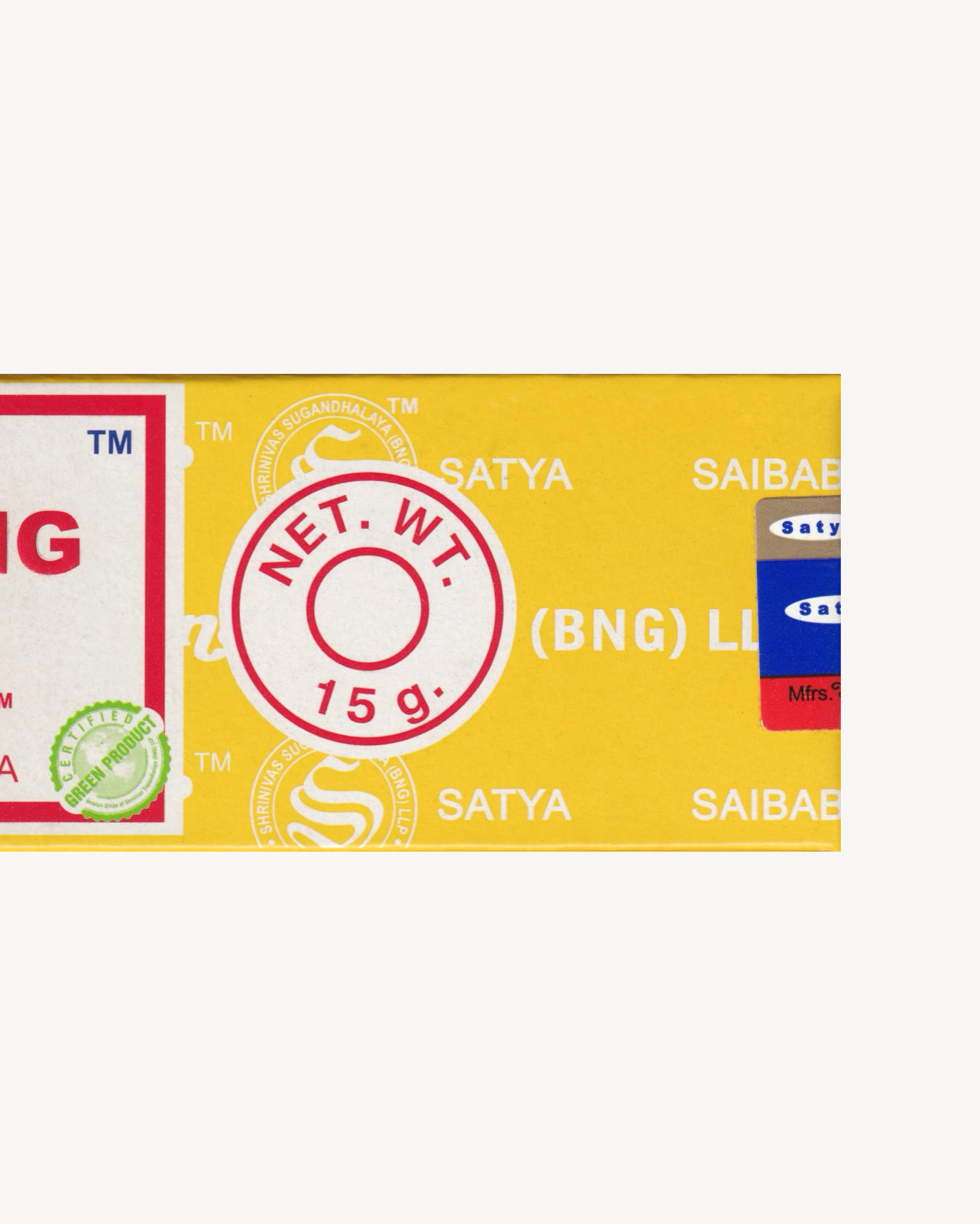 Satya 15g - Spiritual Healing Incense Satya