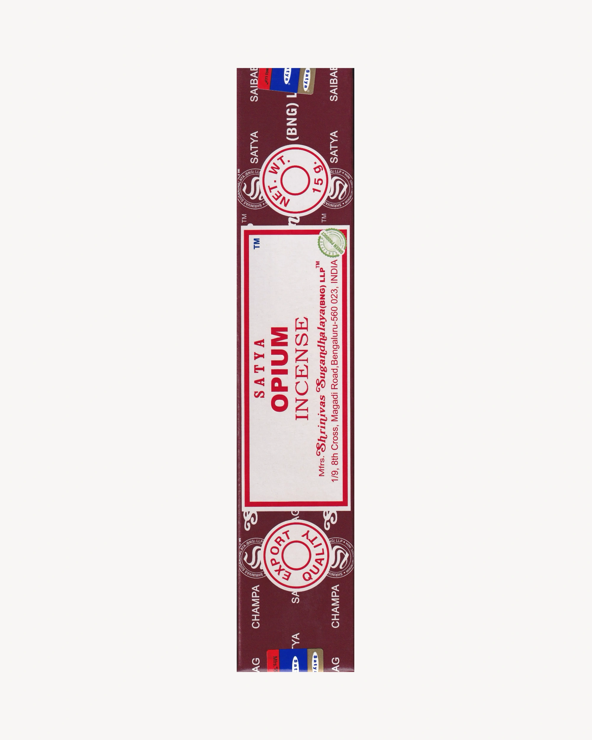 Satya 15g - Opium Incense Satya