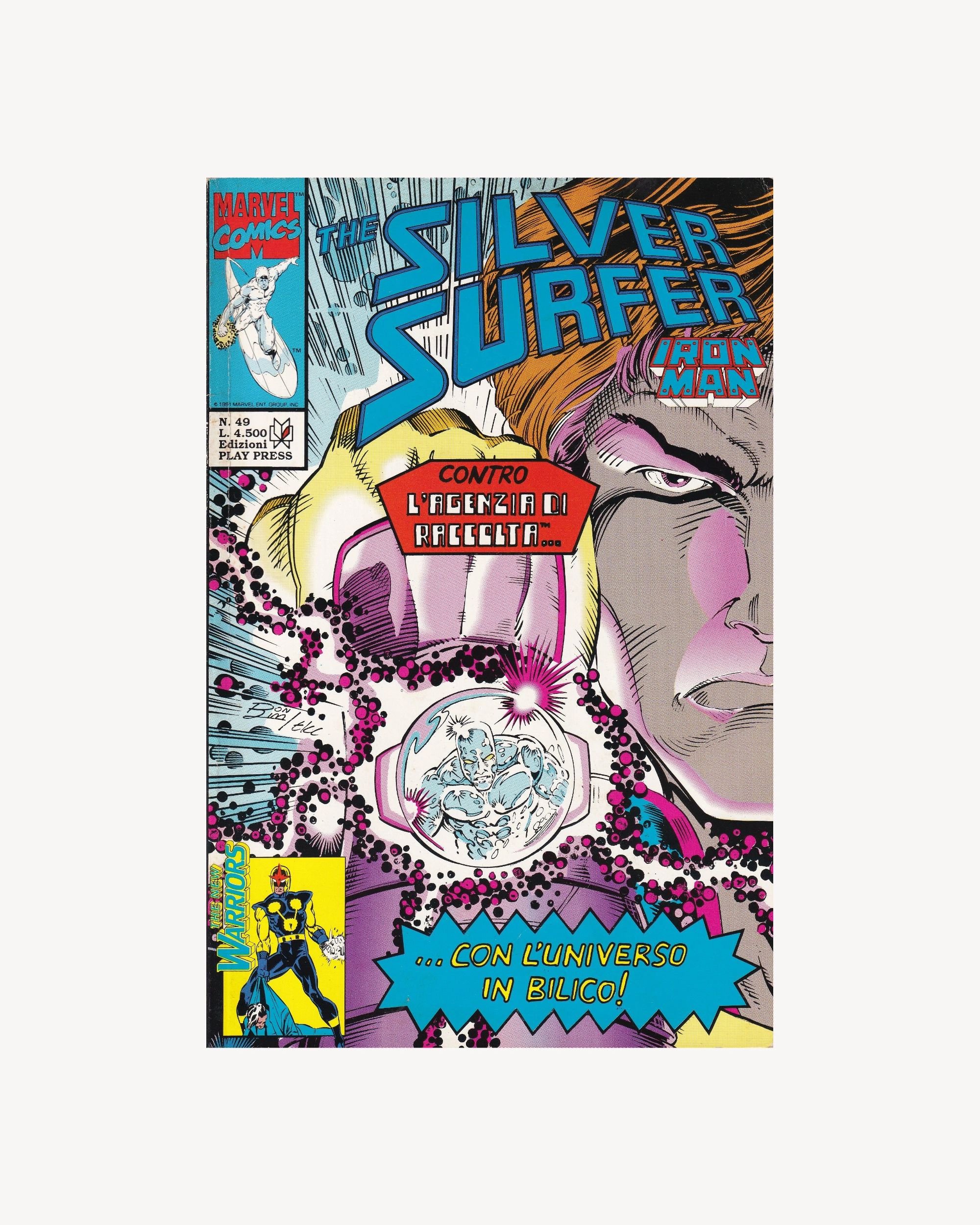 Silver Surfer - Contro l'Agenzia di Raccolta... Con L'Universo in Bilico! n.49 Comics Play Press
