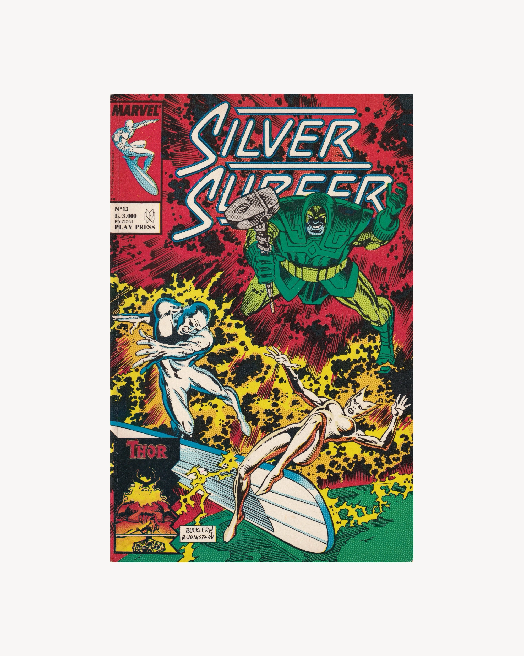 Silver Surfer n.13 1990 Comics Play Press