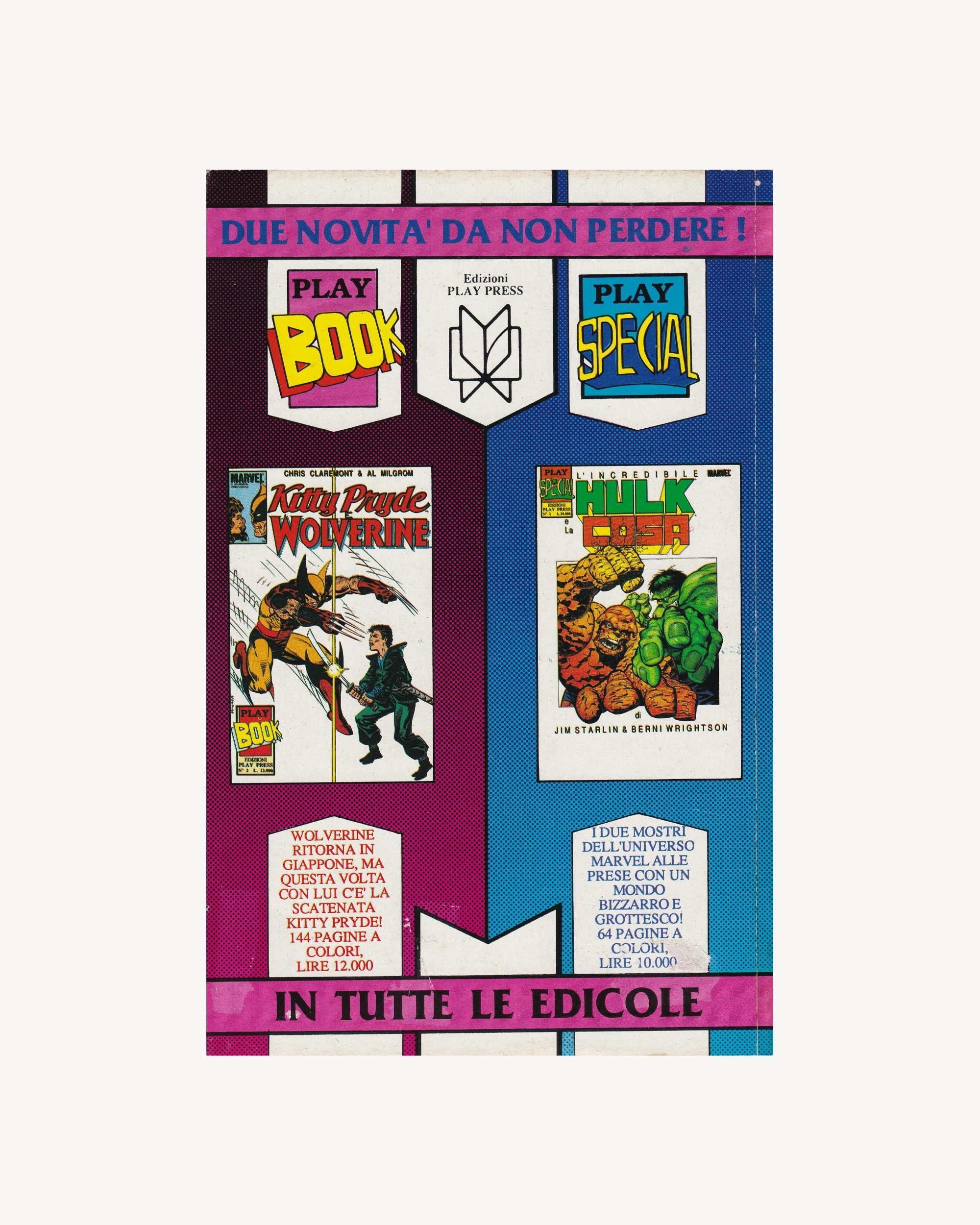 Silver Surfer n.6 1990 Comics Play Press