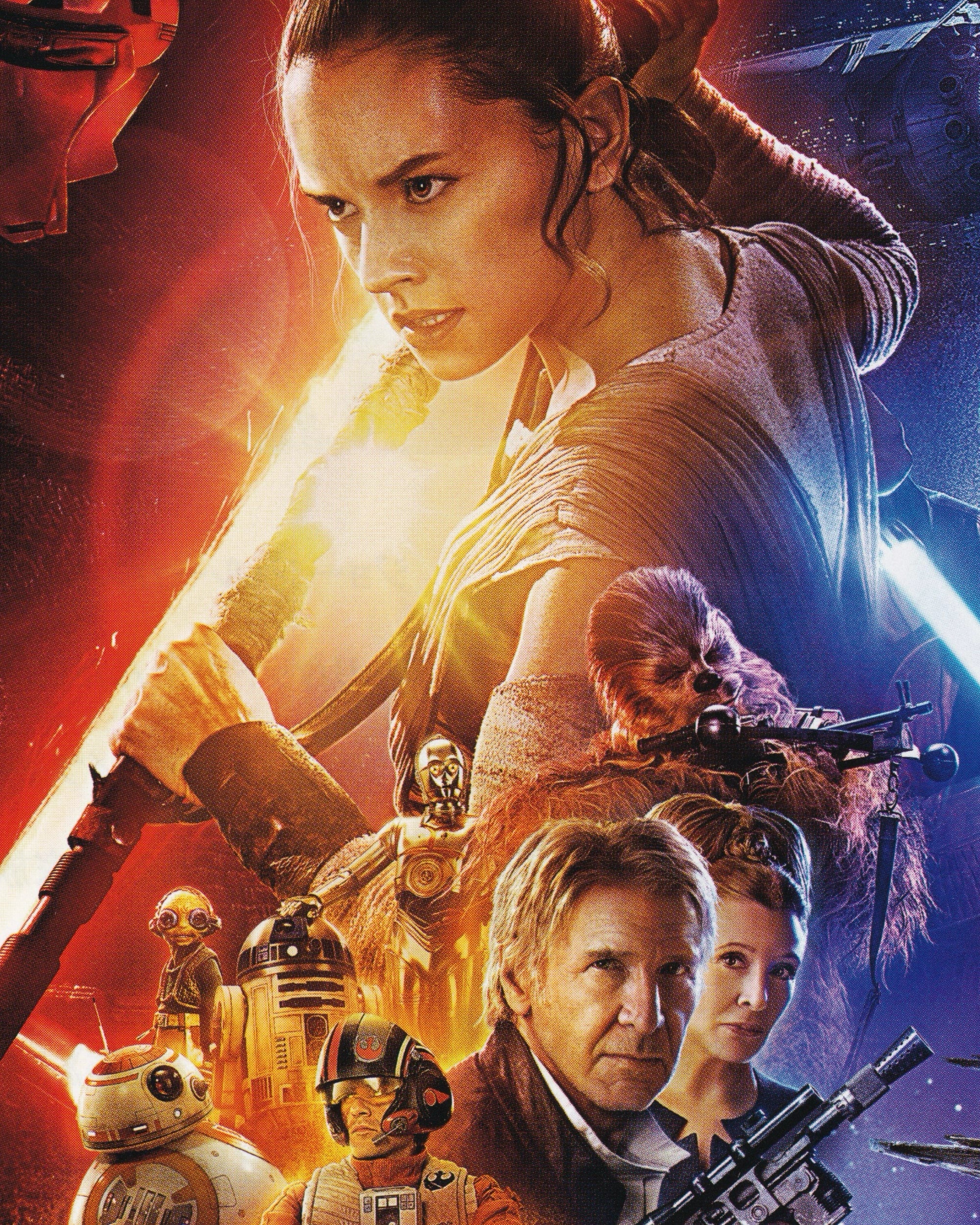 Star Wars: The Force Awakens Cinema Flyer - Jpn Cinema Posters Props!