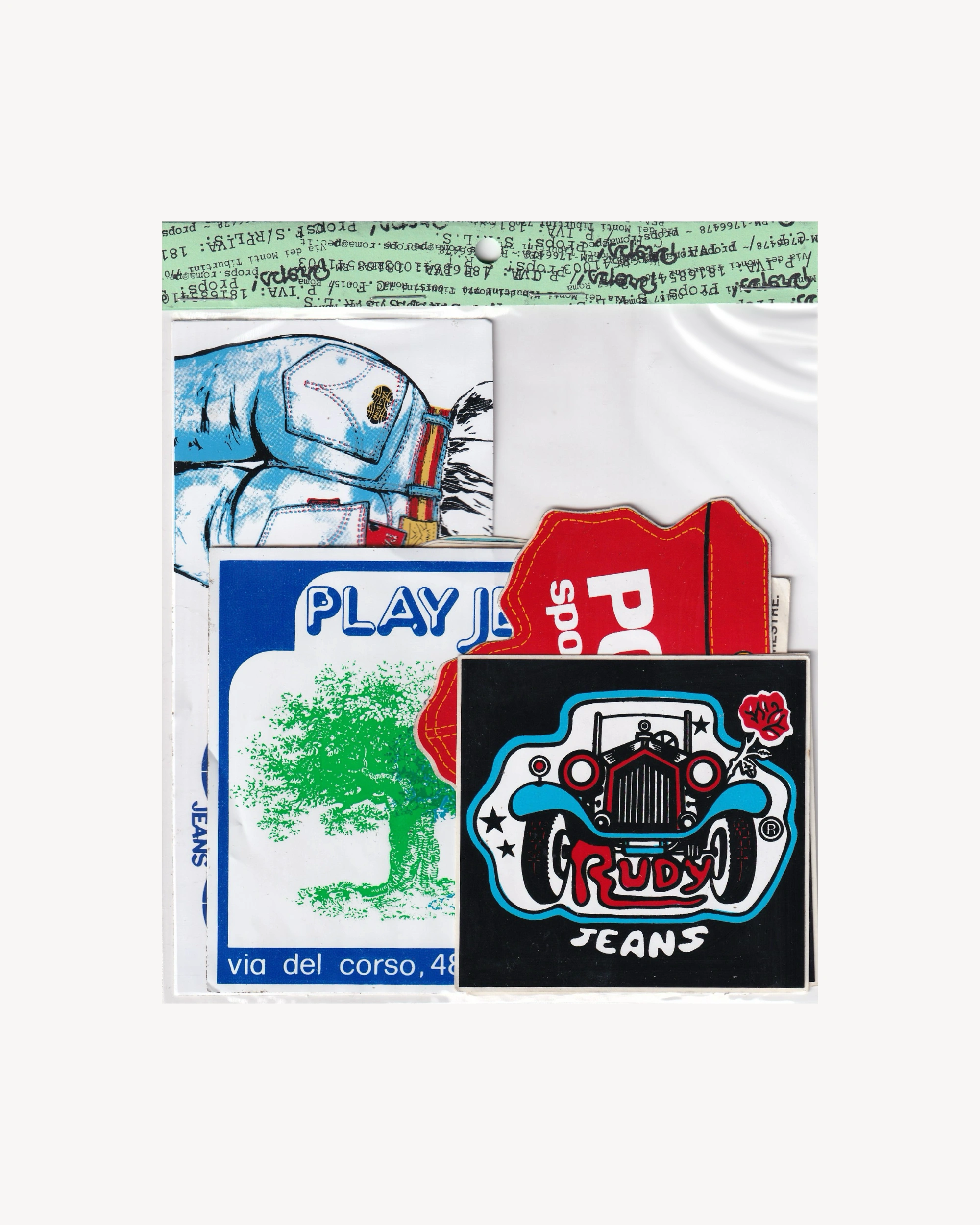 Sticker Set #10 - "Jeans" Stickers Props!