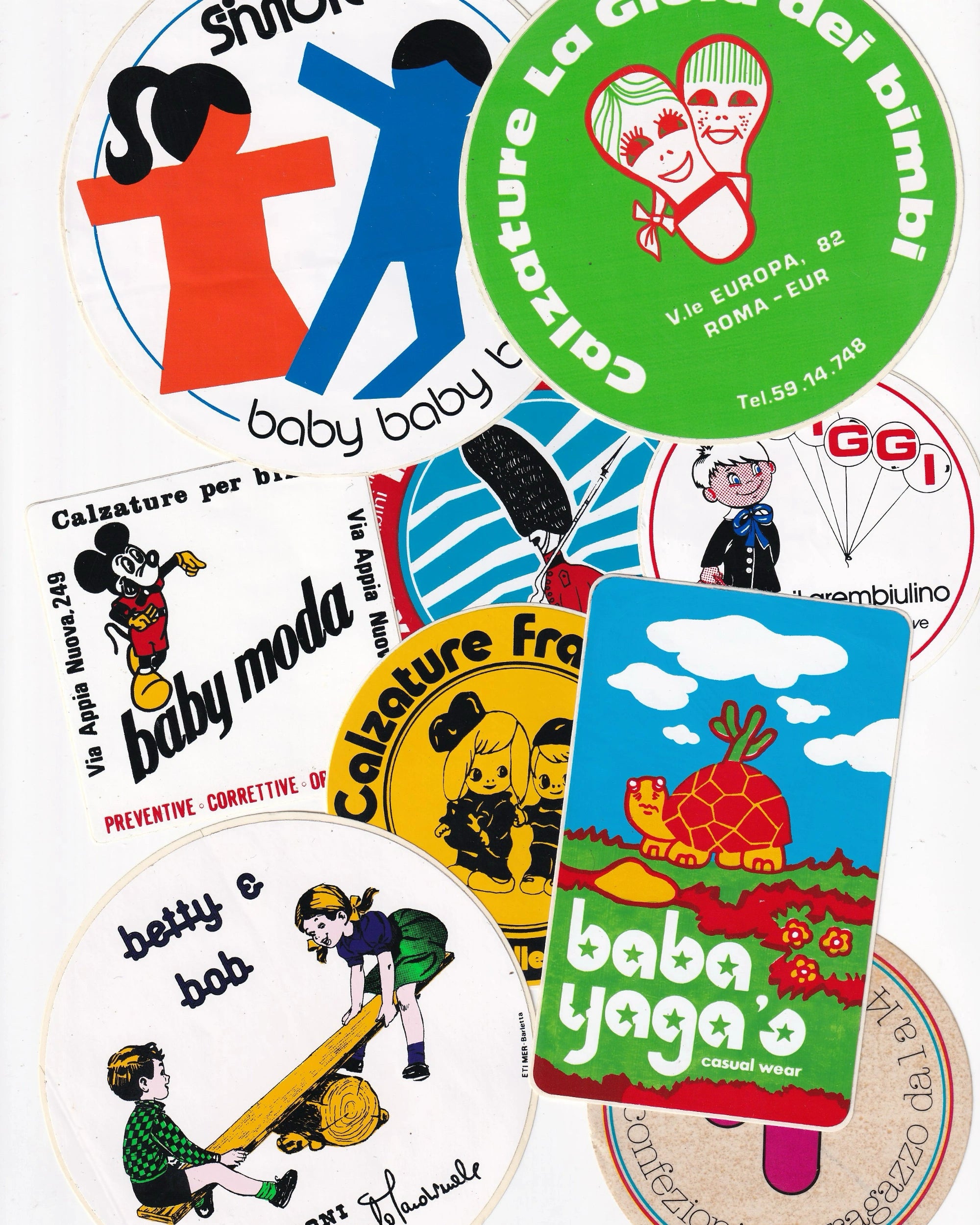 Sticker Set #11 - "Kids" Stickers Props!
