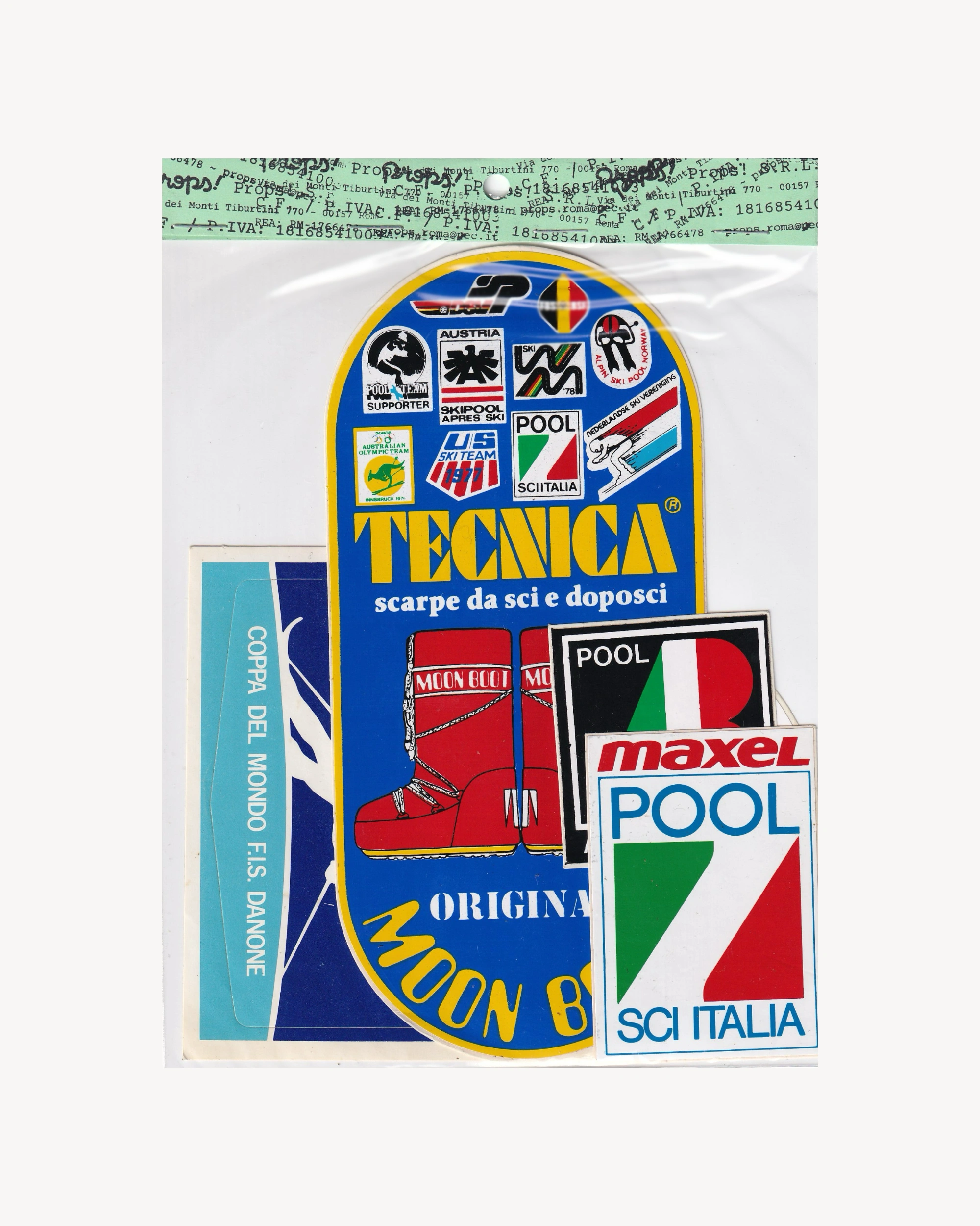 Sticker Set #12 - "Ski" Stickers Props!