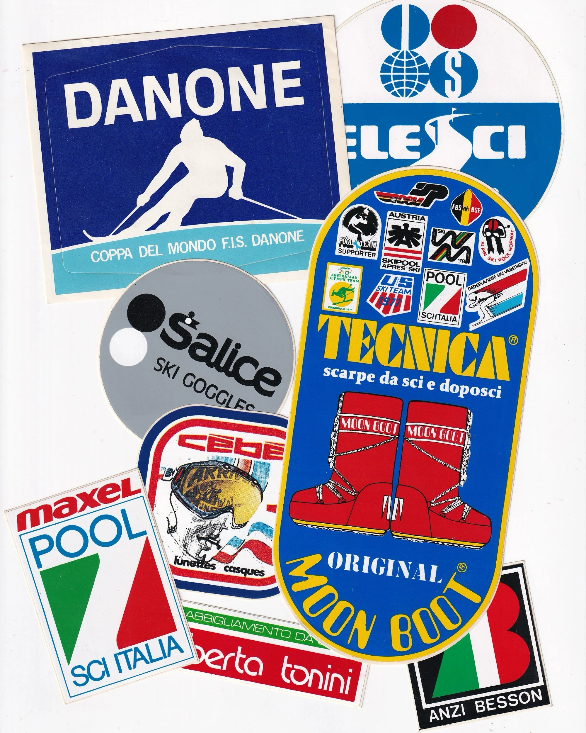 Sticker Set #12 - "Ski" Stickers Props!