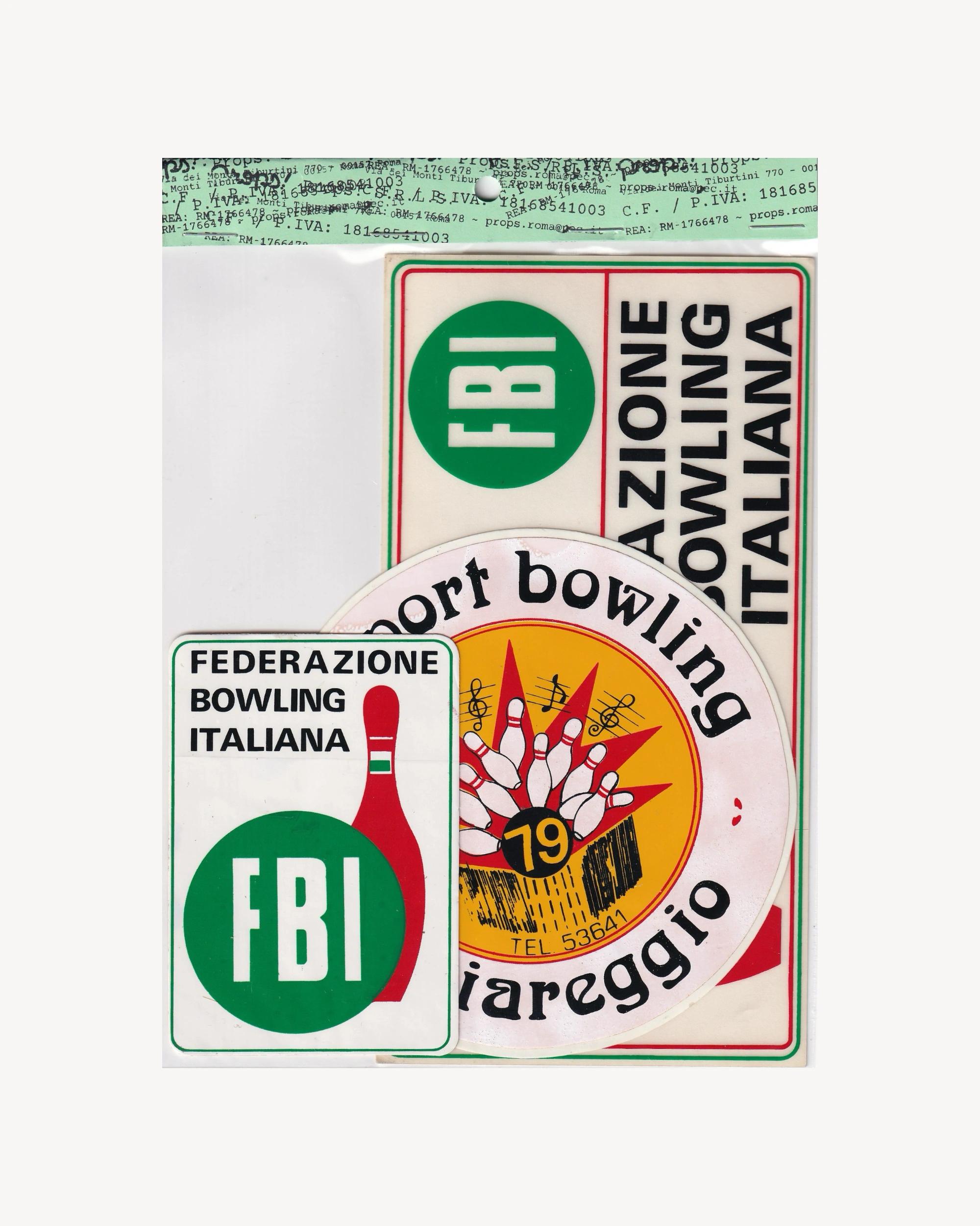 Sticker Set #13 - "Bowling" Stickers Props!