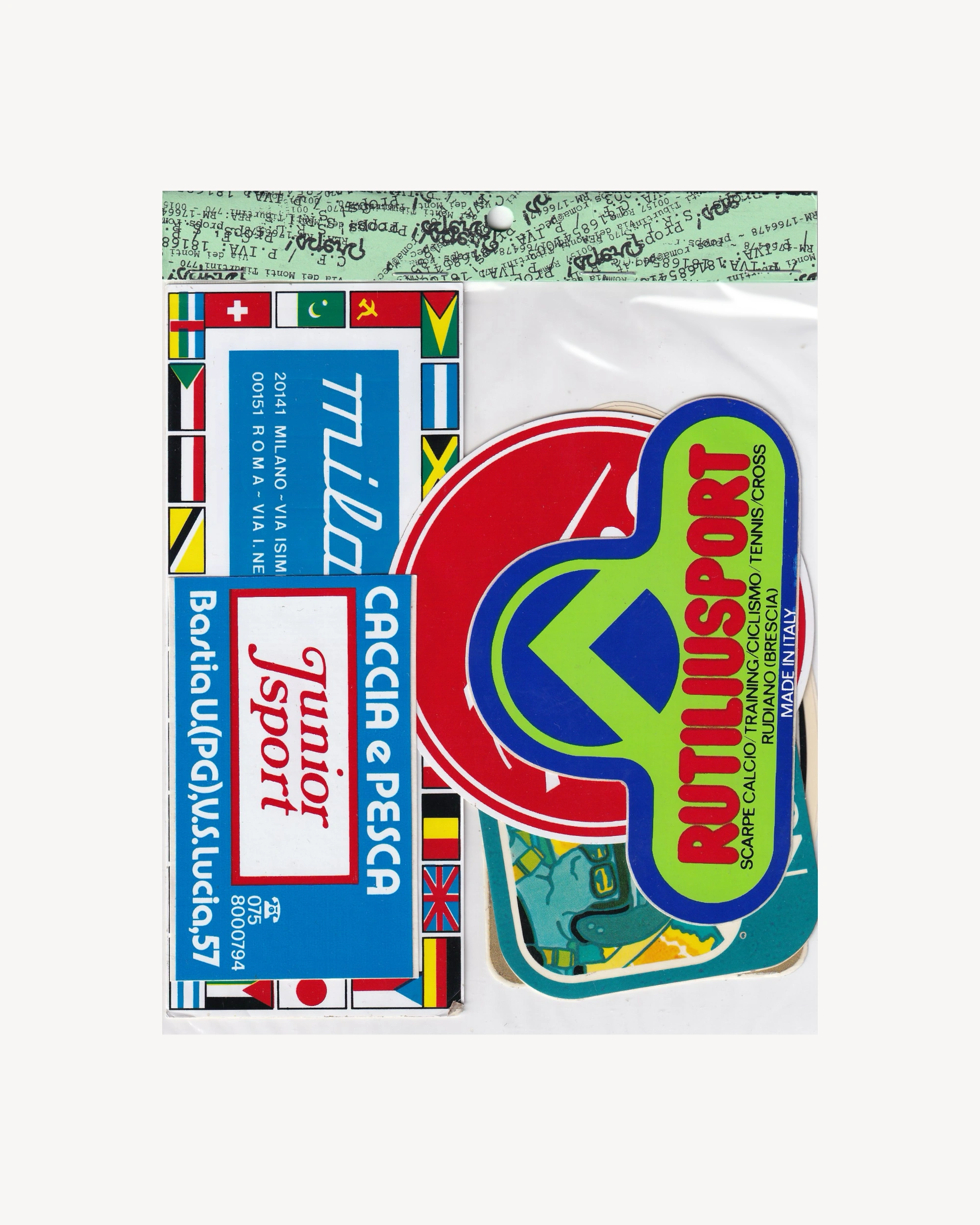 Sticker Set #14 - "Sportswear" Stickers Props!