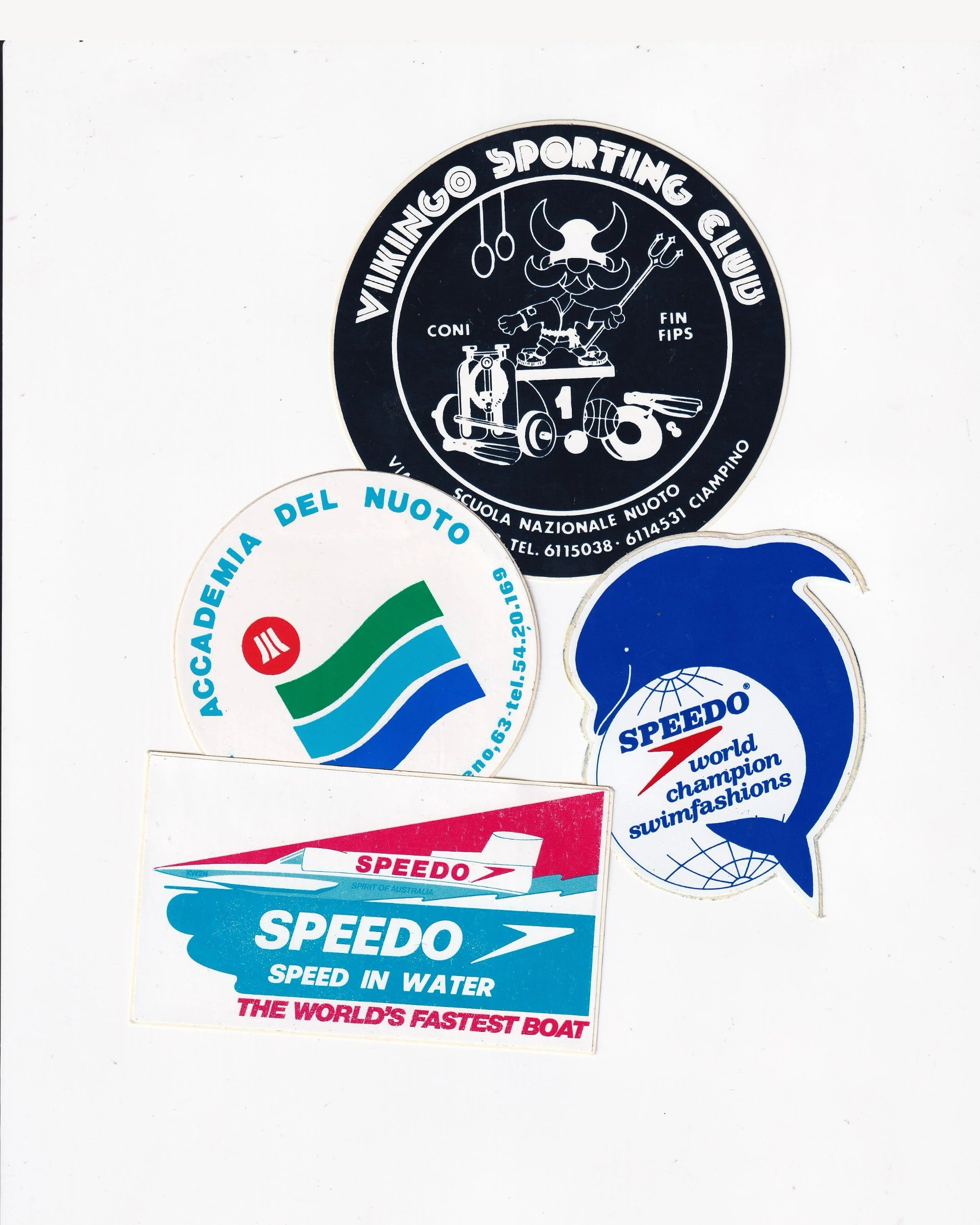 Sticker Set #16 - "Swim" Stickers Props!