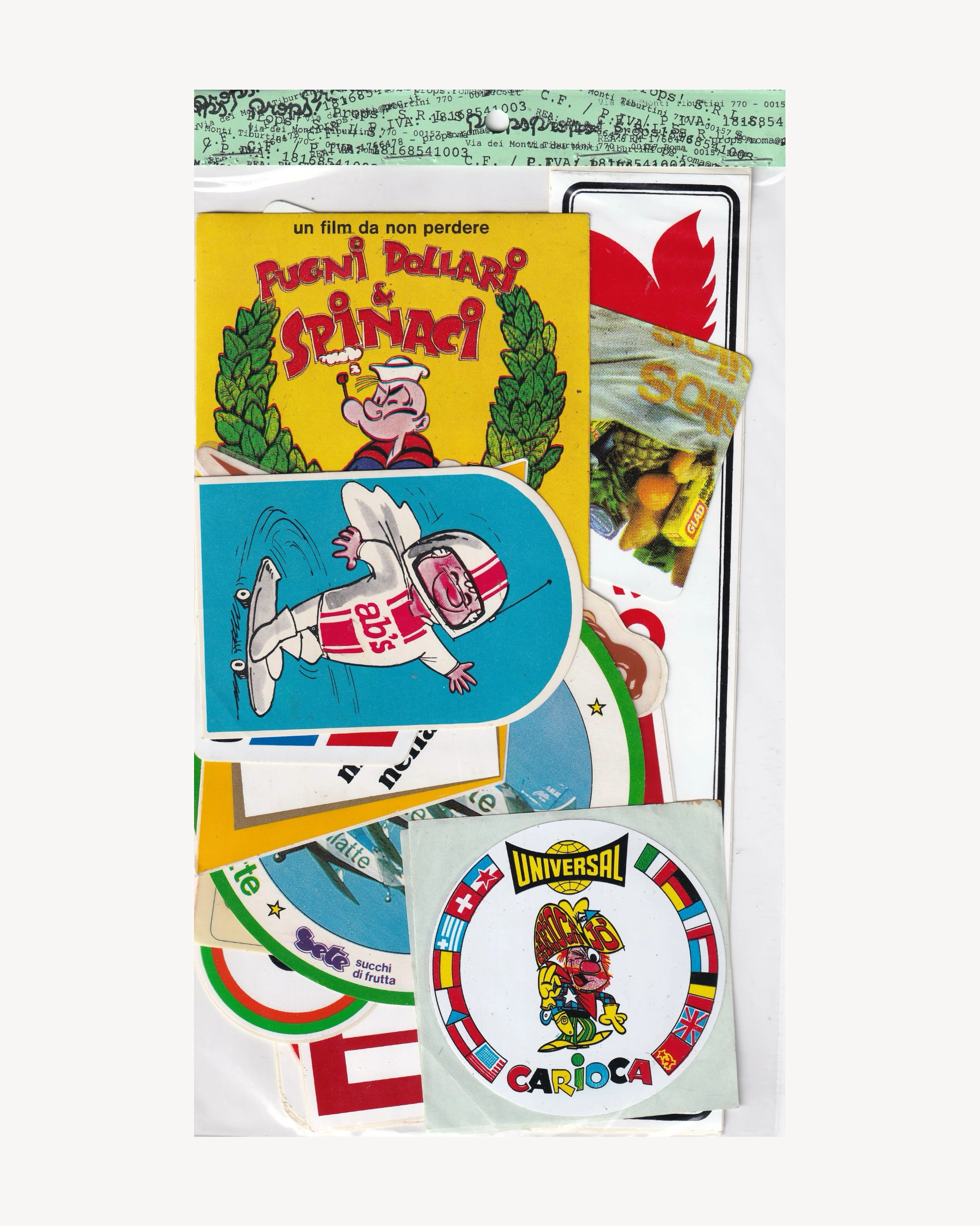 Sticker Set #20 - "Brands I" Stickers Props!