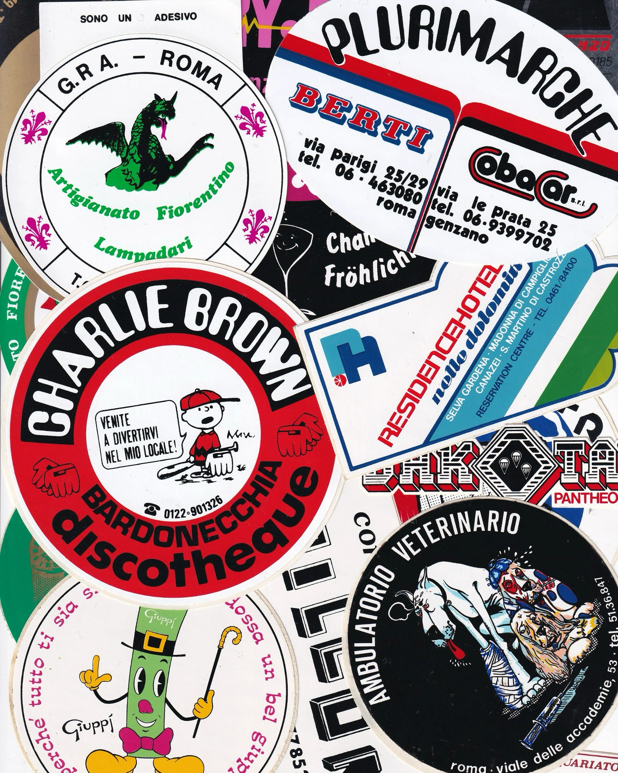 Sticker Set #21 - "Shops I" Stickers Props!