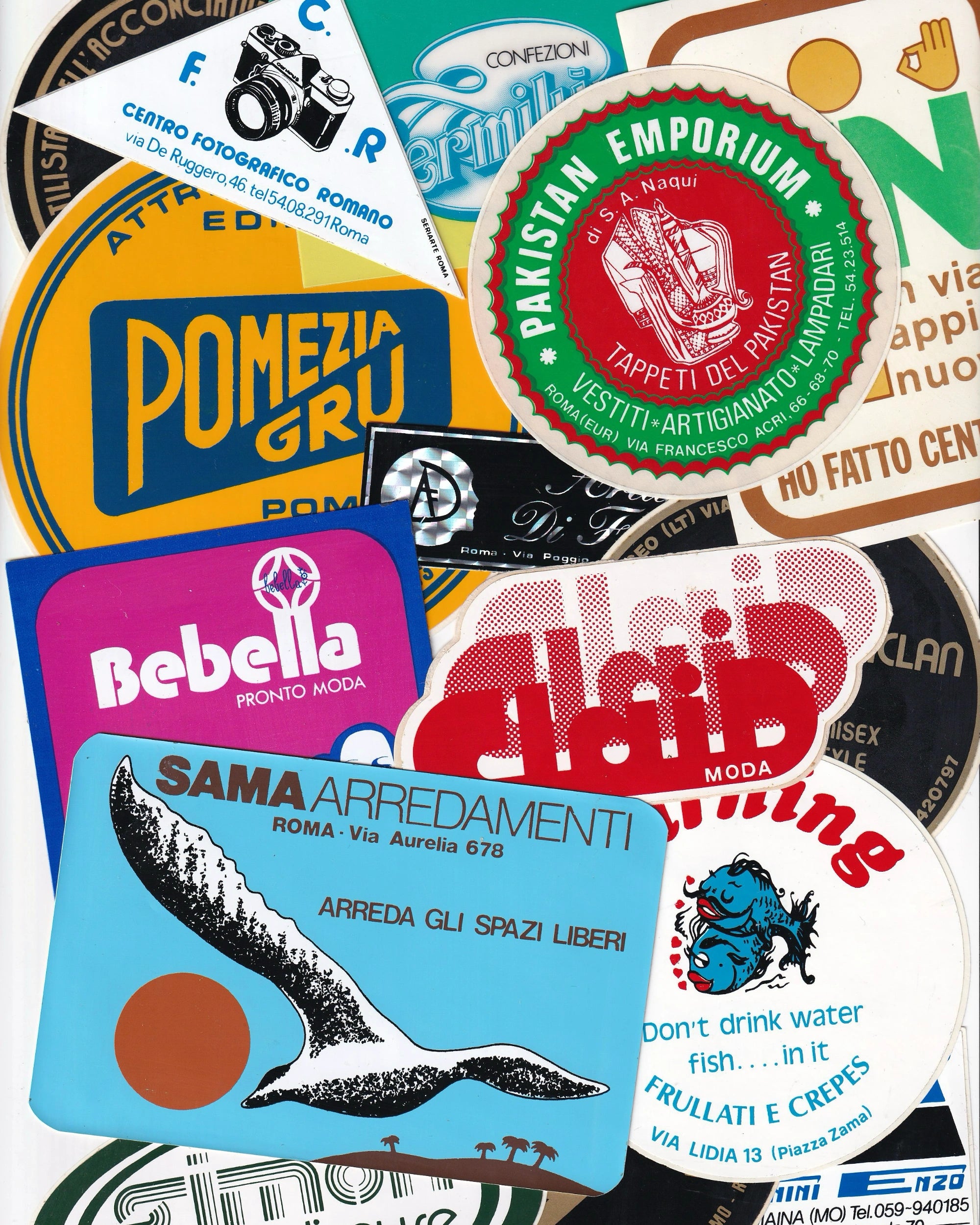 Sticker Set #24 - "Shops II" Stickers Props!