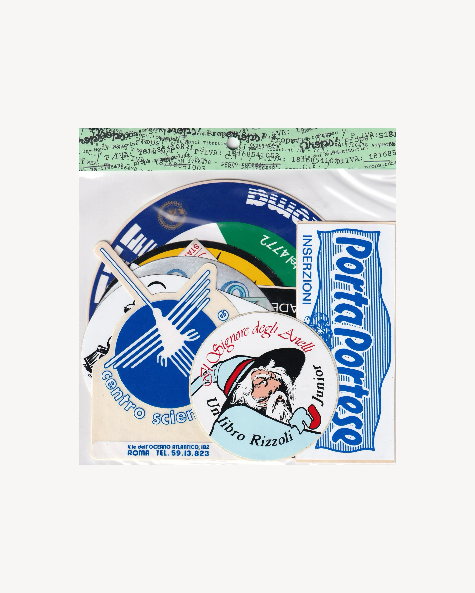 Sticker Set #25 - "Italian Mix" Stickers Props!