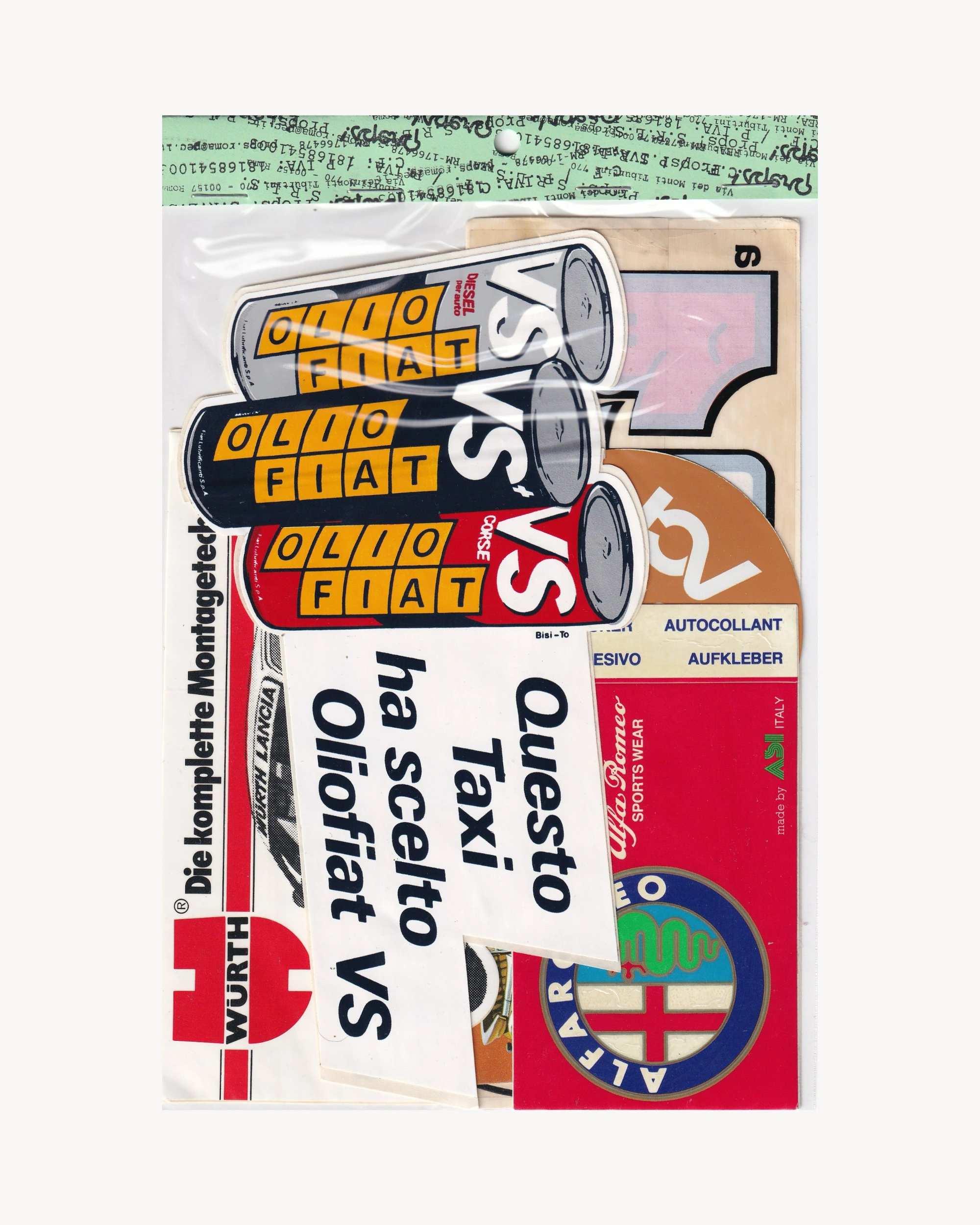 Sticker Set #6 - "Cars" Stickers Props!