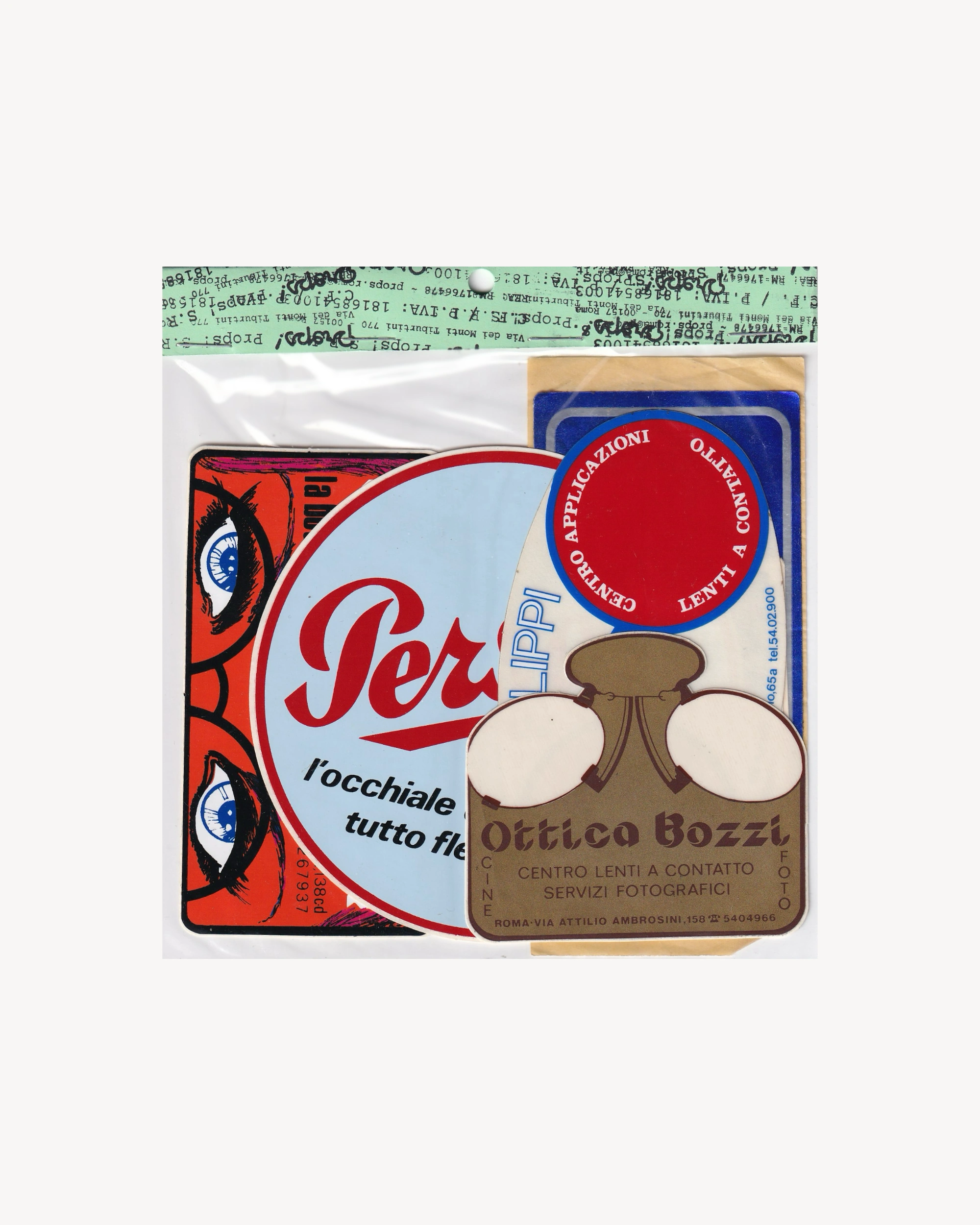 Sticker Set #9 - "Optics" Stickers Props!