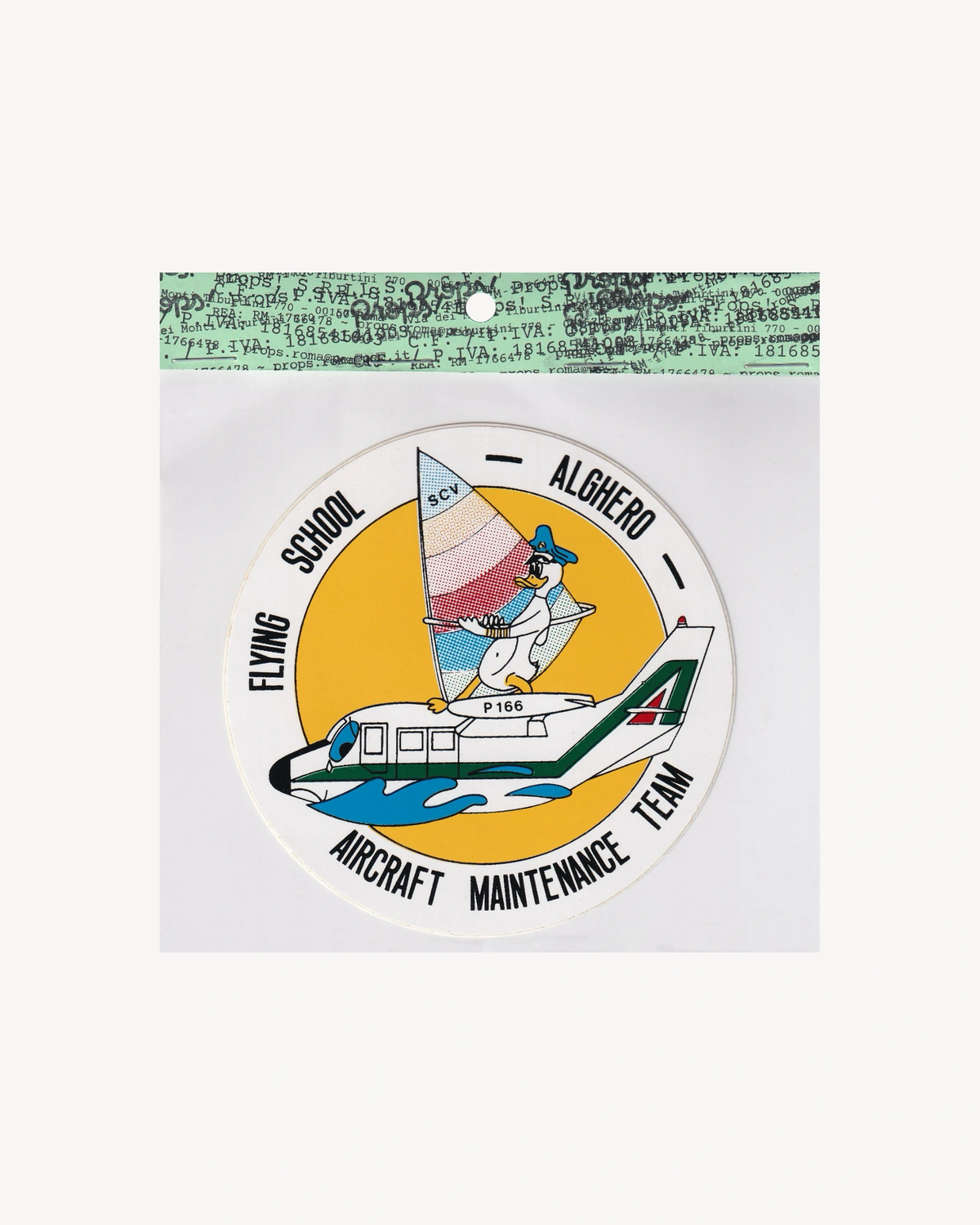 Sticker Alitalia "Alghero Flying School"
