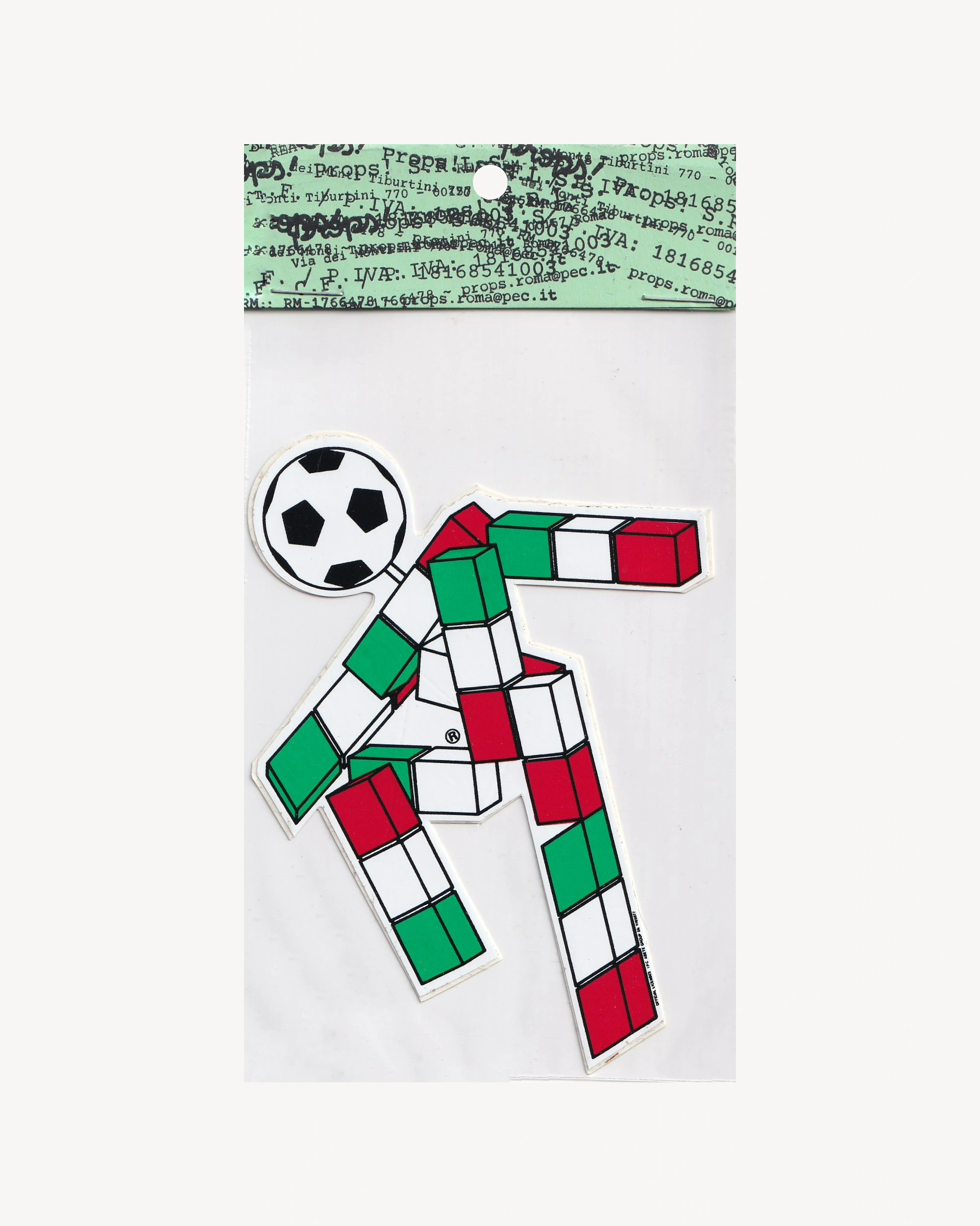 Sticker "Ciao mascotte Italia '90"