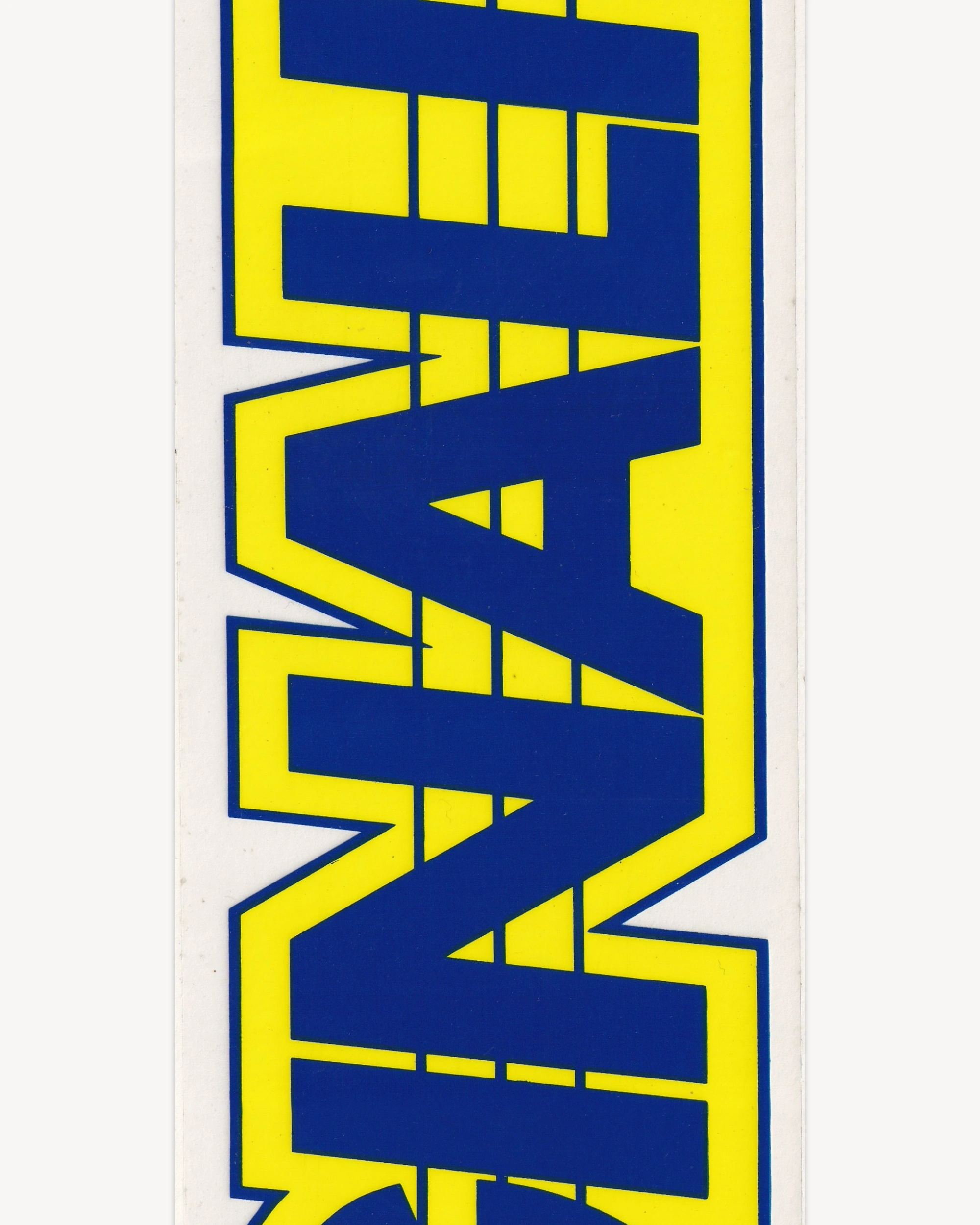 Sticker "Ricambi Originali Opel"