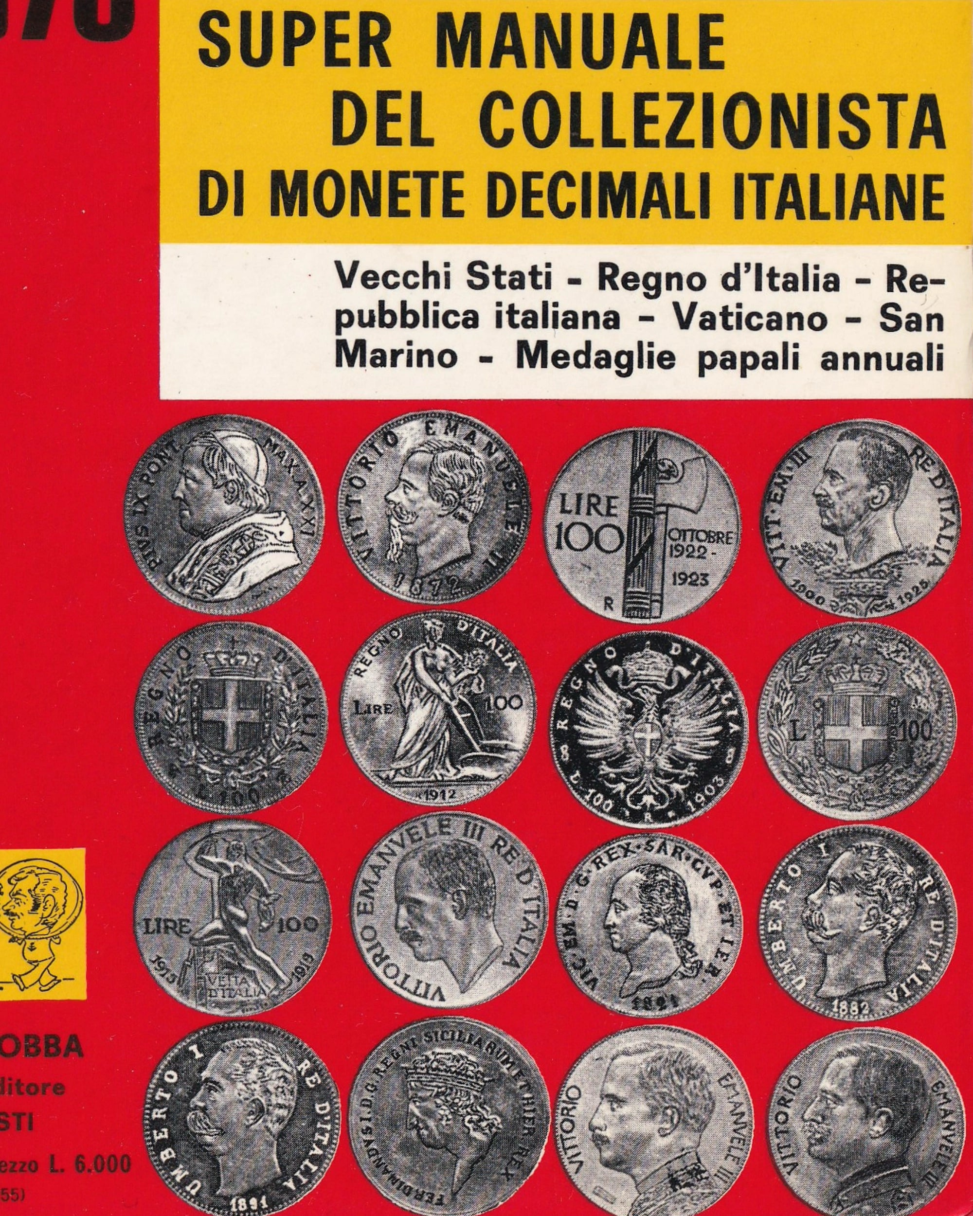 Super Manuale del Collezionista di Monete Italiane Old Books Bobba