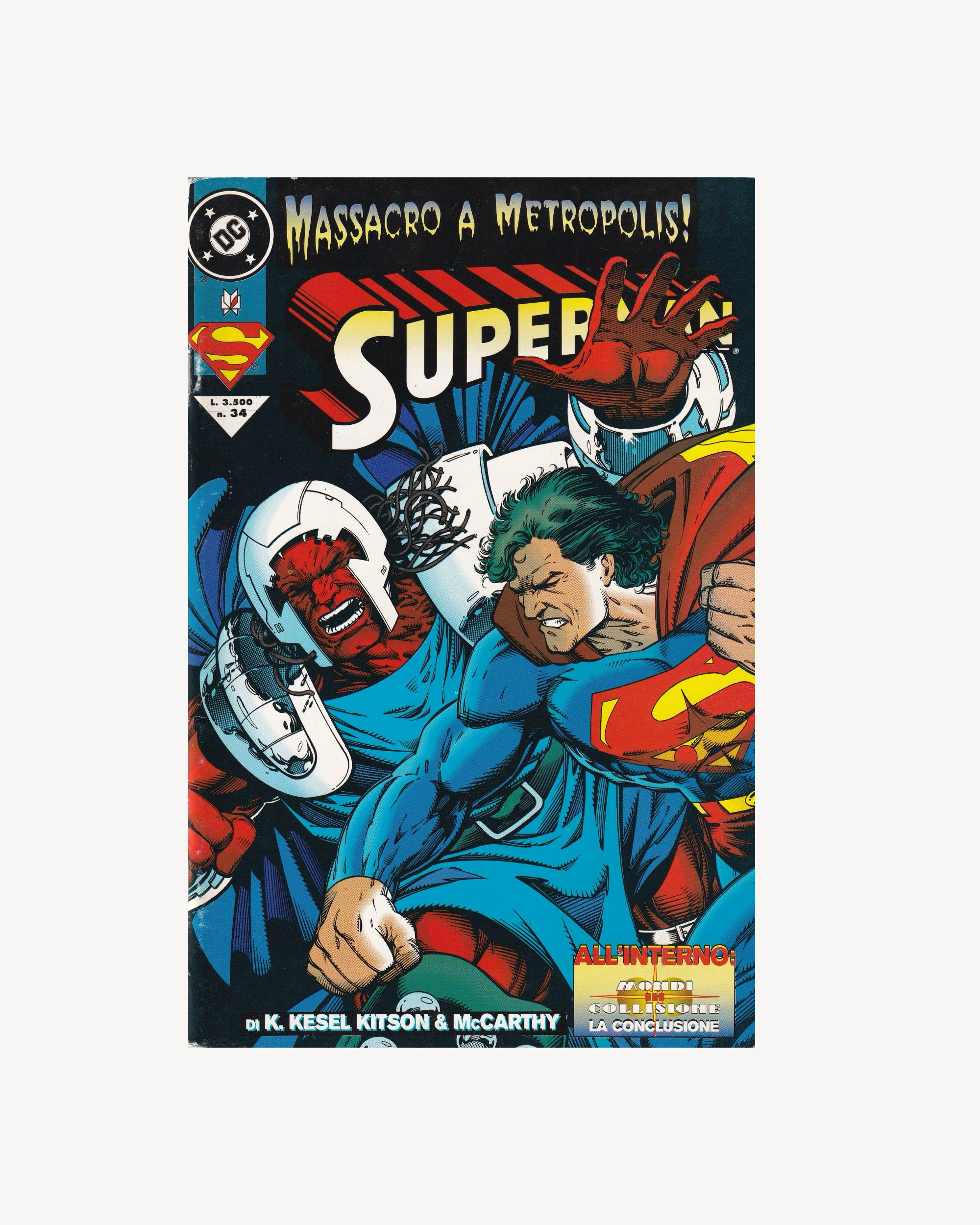 Superman DC - Massacro a Metropolis! n.34 1995 Comics DC