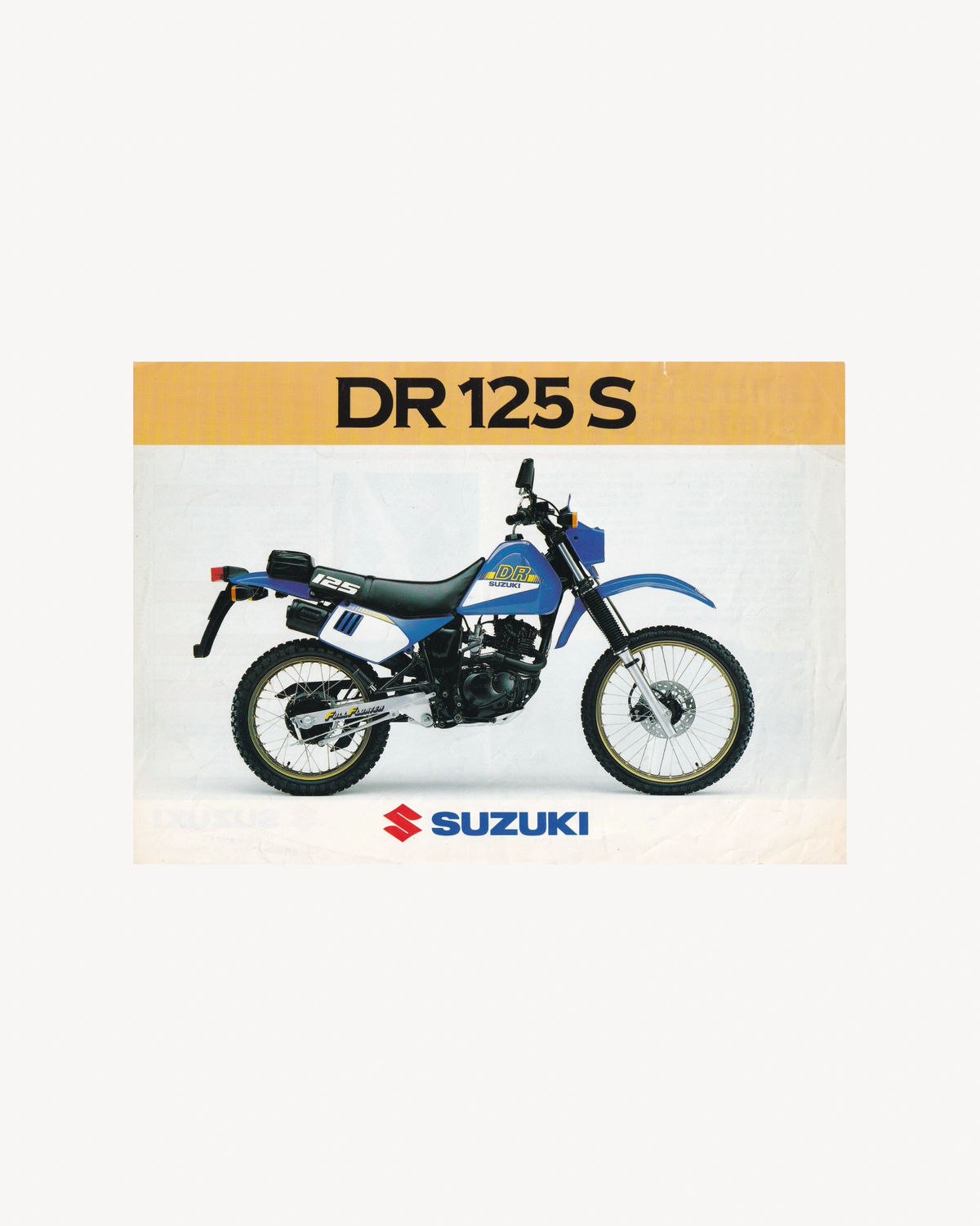 Suzuki DR 125s Catalogue Set Catalogues Suzuki
