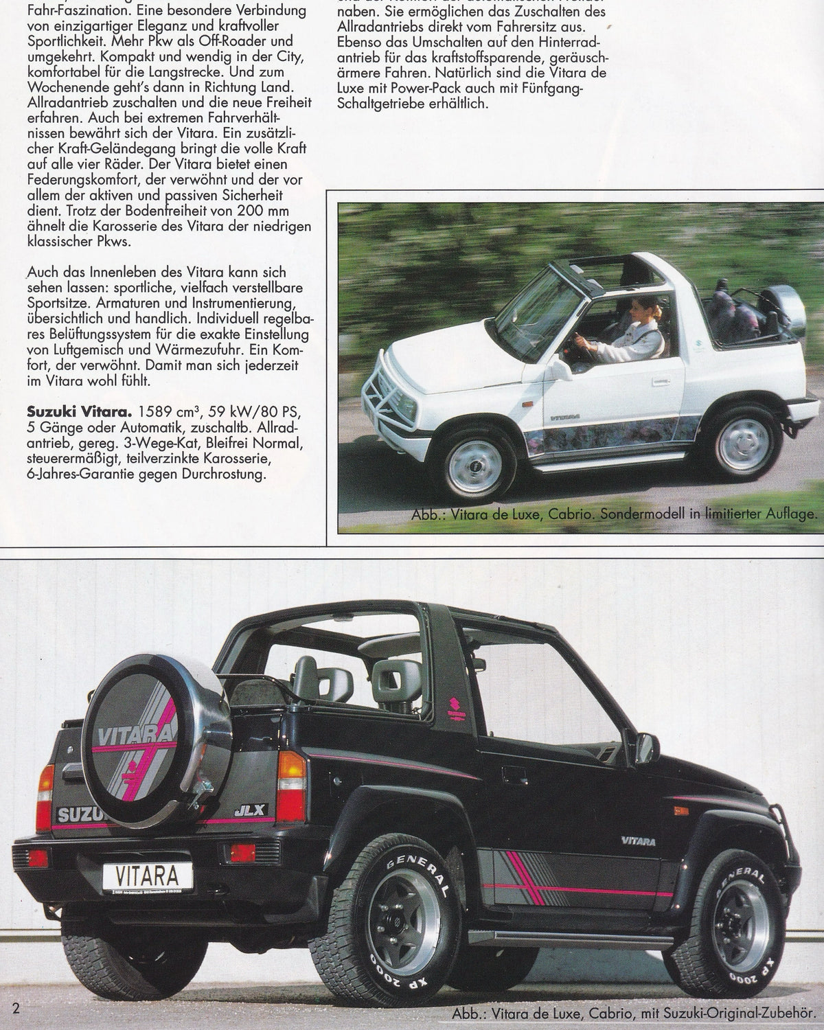 Suzuki Modell-Programm Catalogue Catalogues Suzuki