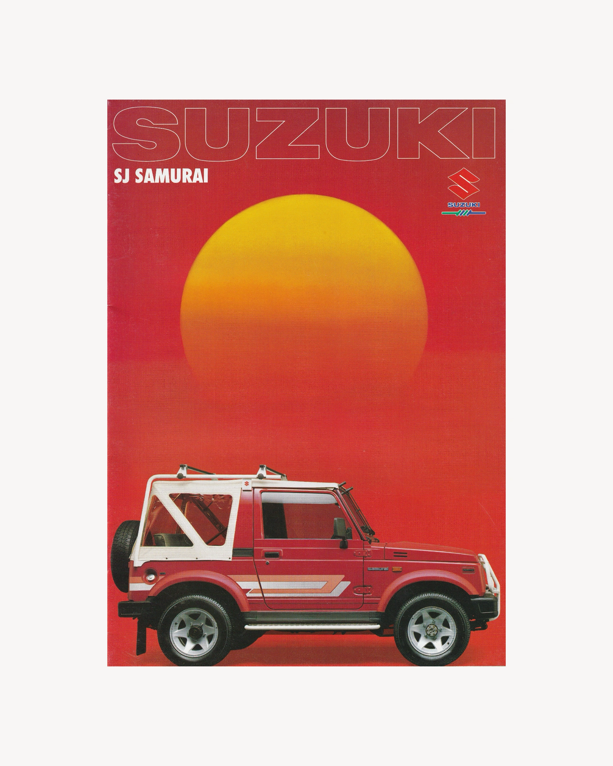 Suzuki SJ Samurai Catalogue Catalogues Suzuki