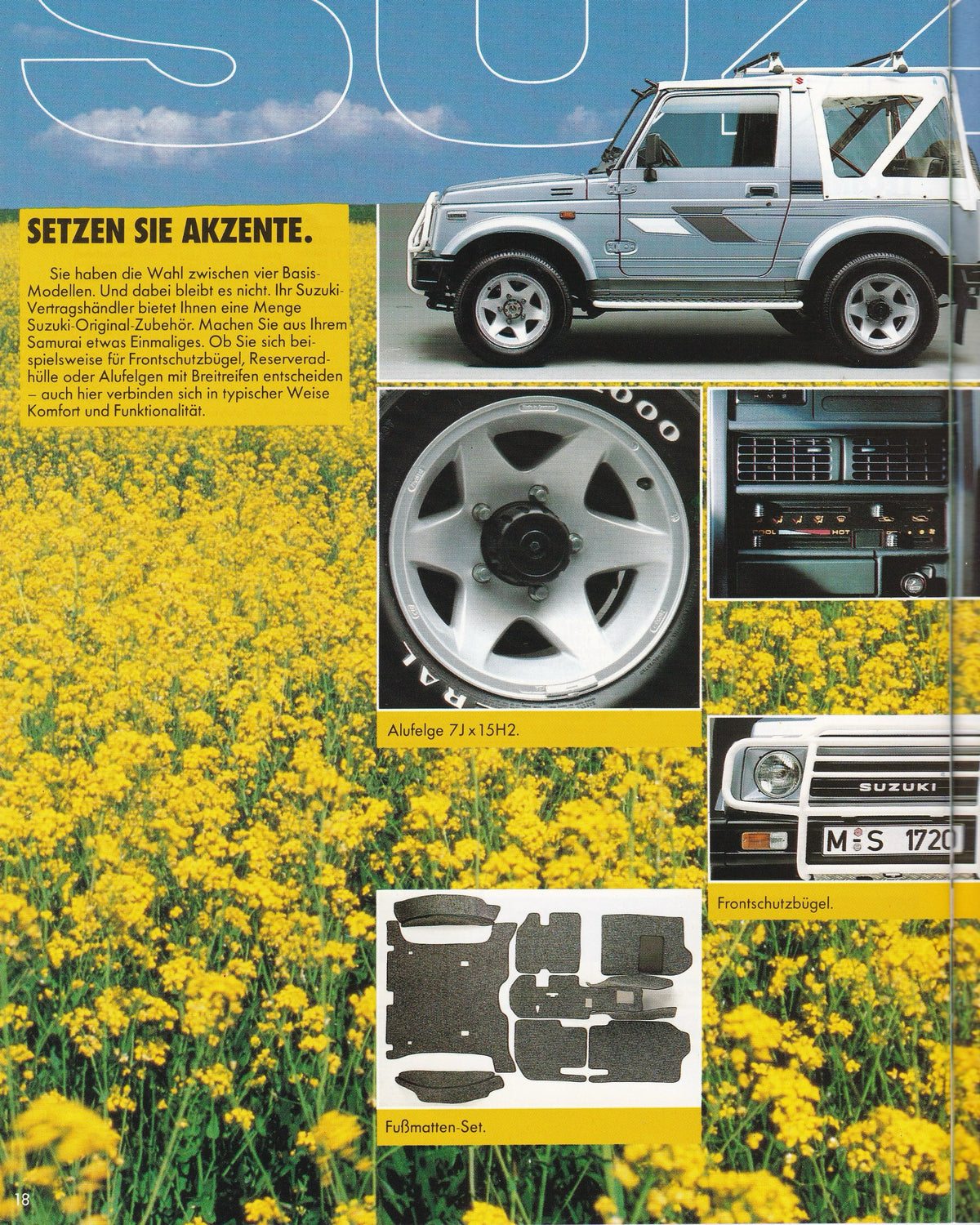 Suzuki SJ Samurai Catalogue Catalogues Suzuki