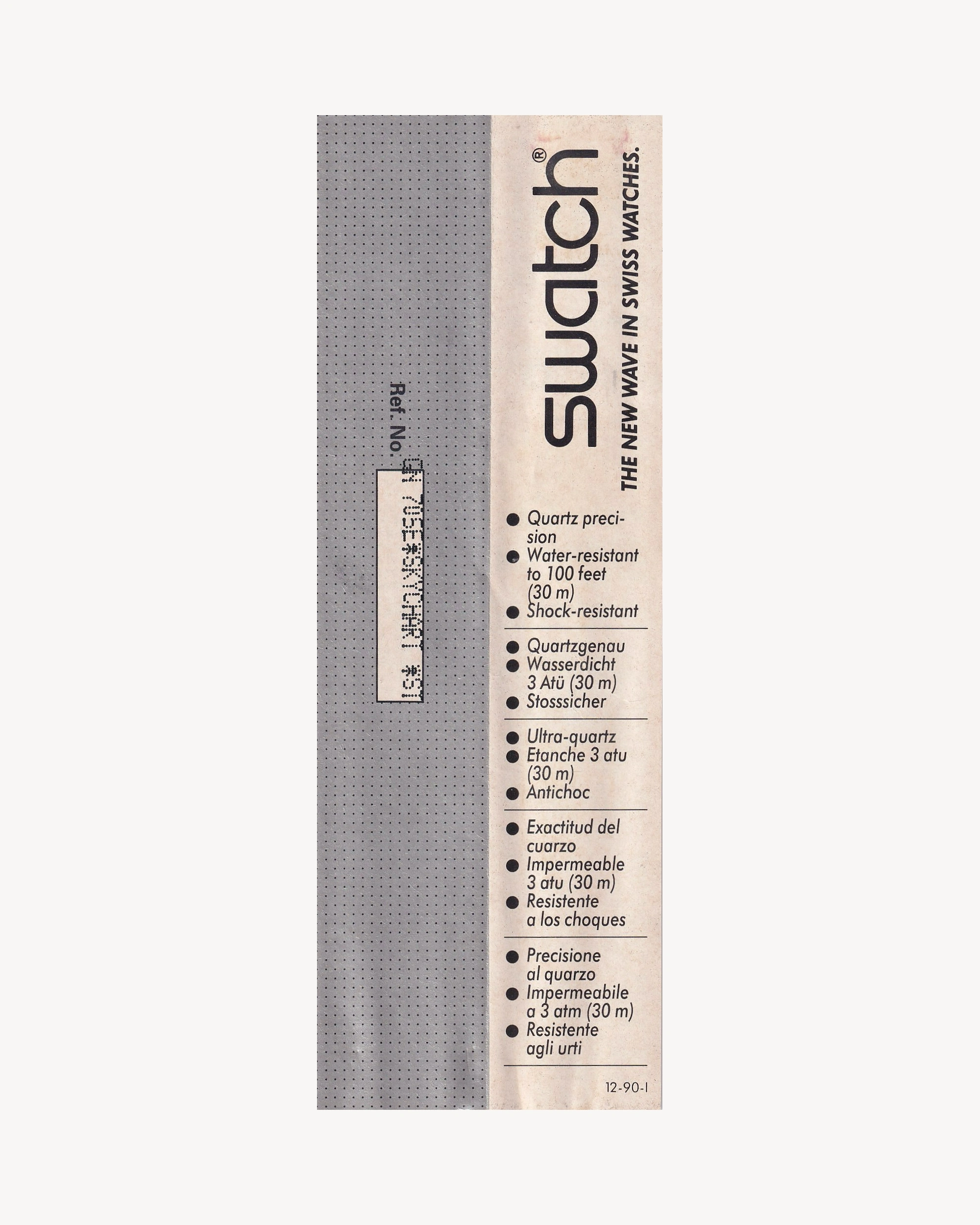 Swatch “Skychart” GN705E - 1991 Watches Swatch